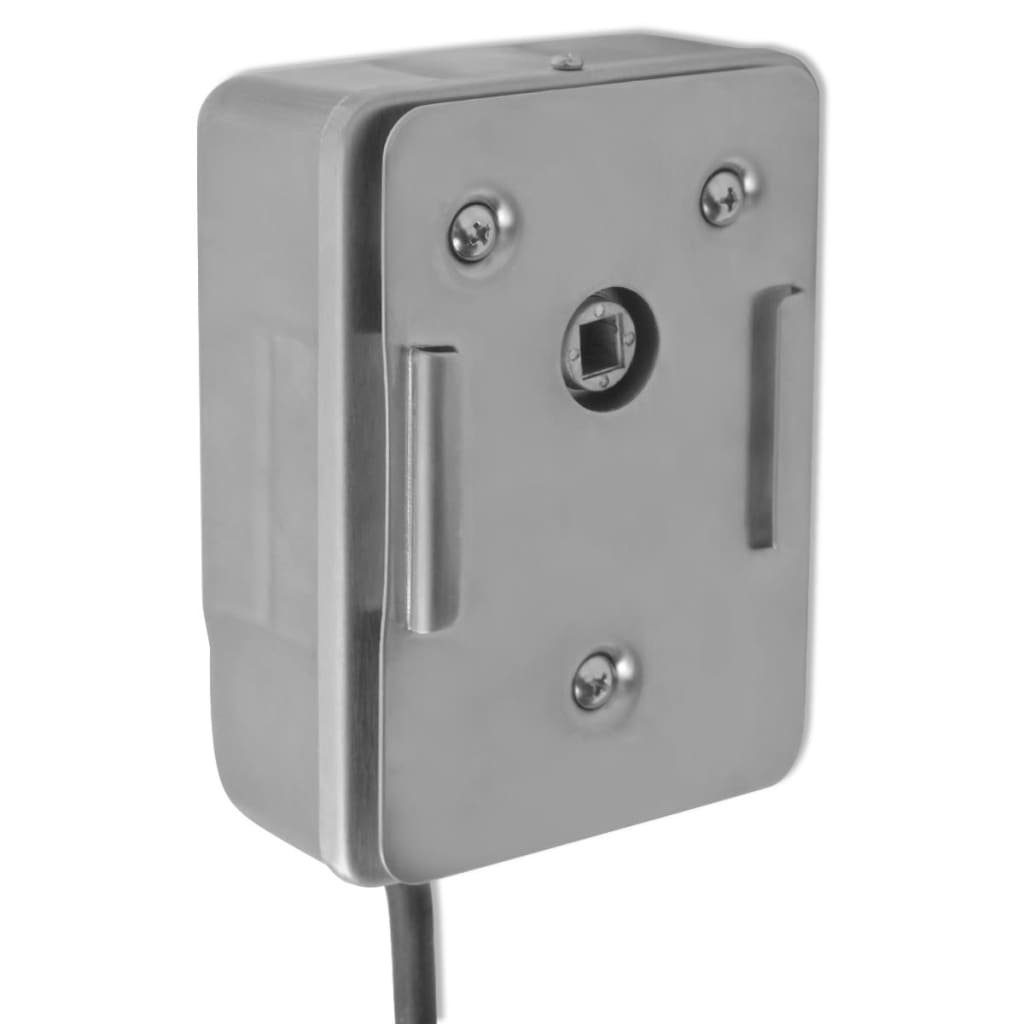 vidaXL Grillspieß Grillspießmotor Edelstahl 4 W