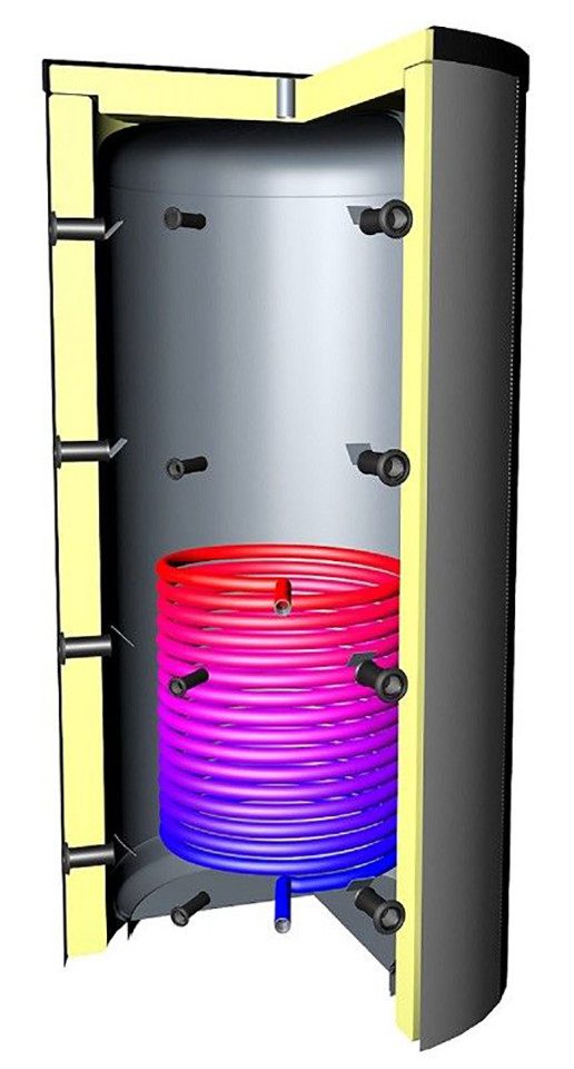 Alpha Thermotec Wandspeicher Pufferspeicher inkl. ISO - 1 WT