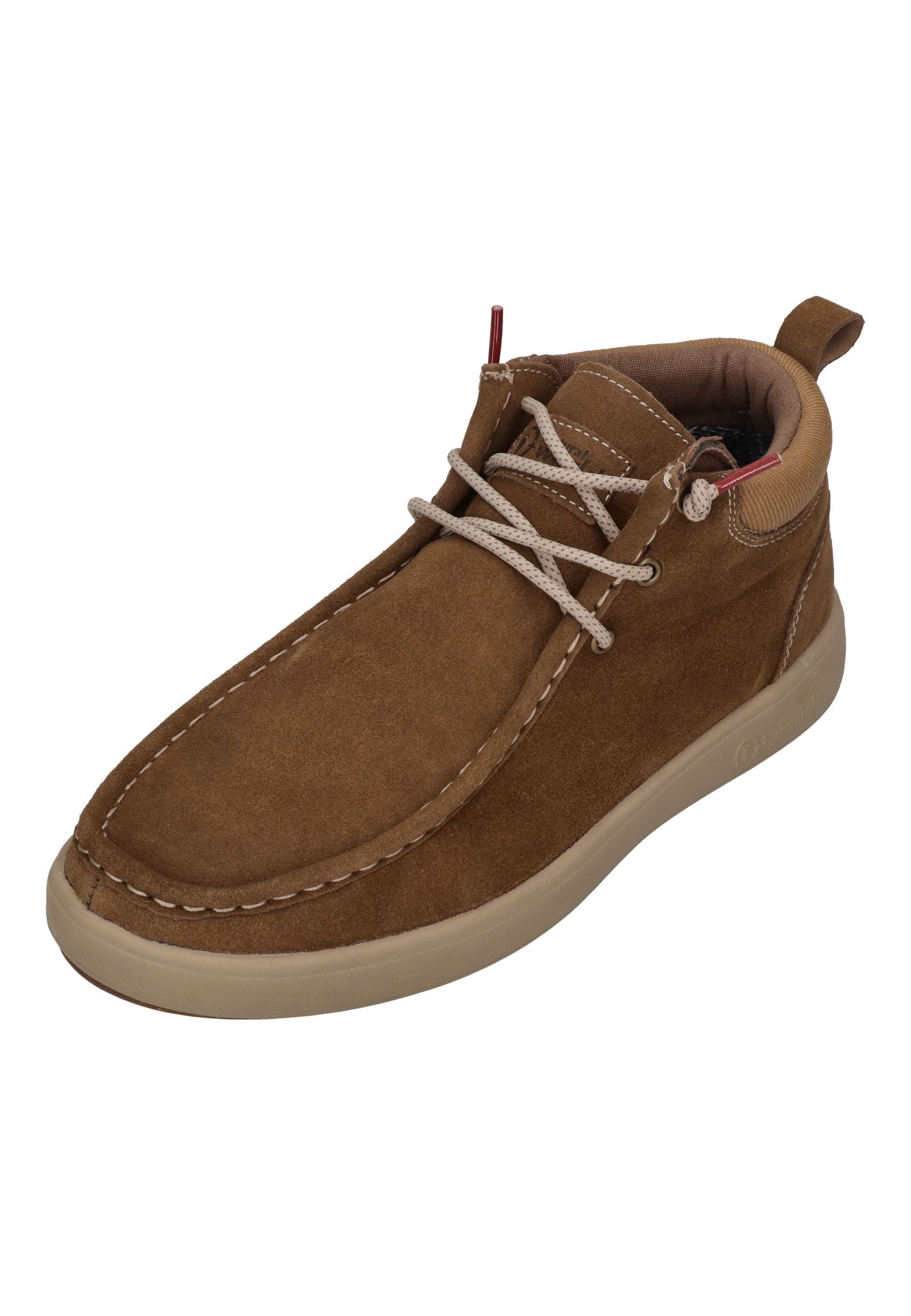 Natural World ANGLES 8451 Schnürboots Camel 734