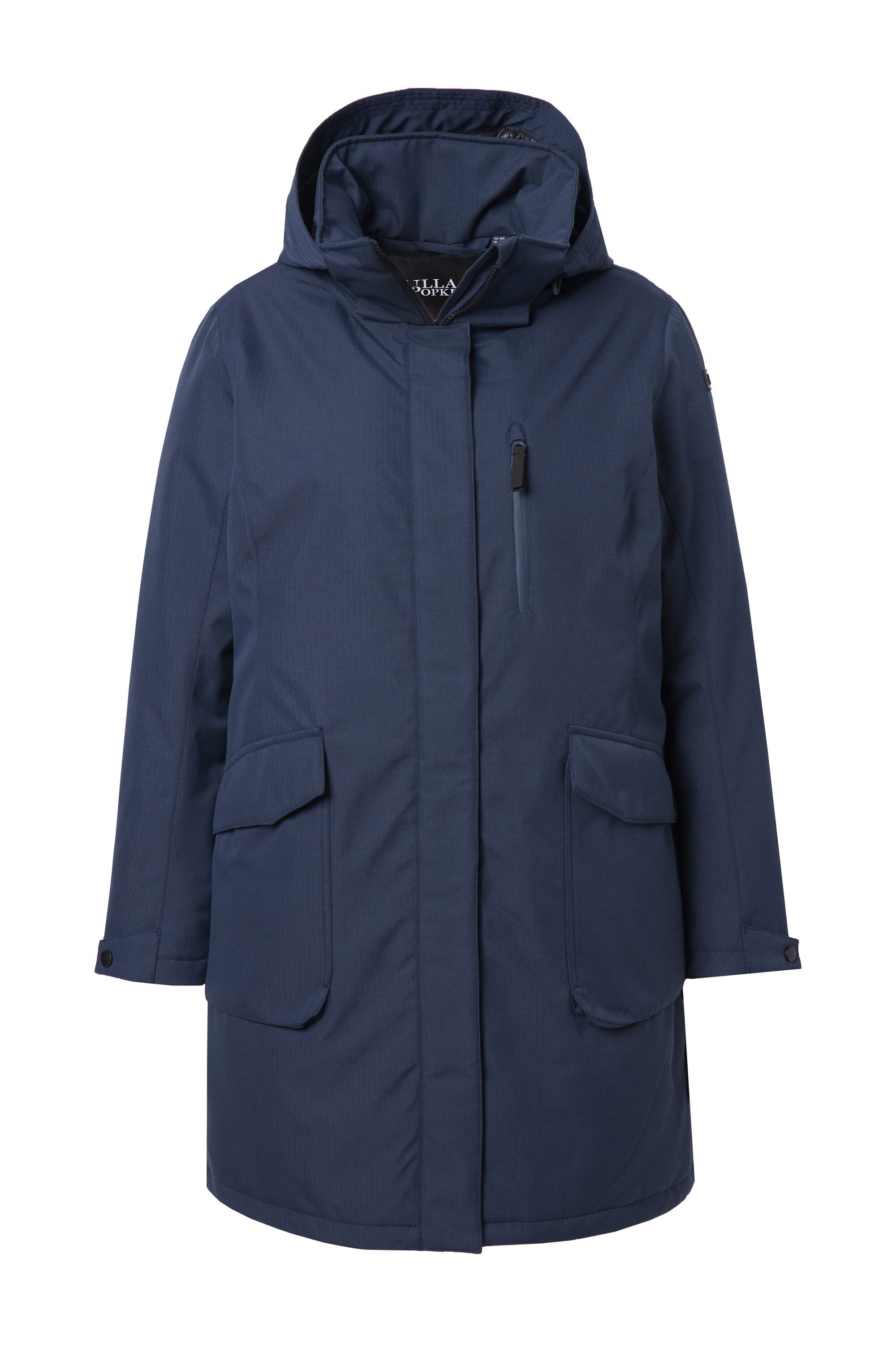 Ulla Popken Parka HYPRAR Outdoor-Parka wasserdicht Kapuze wattiert günstig online kaufen