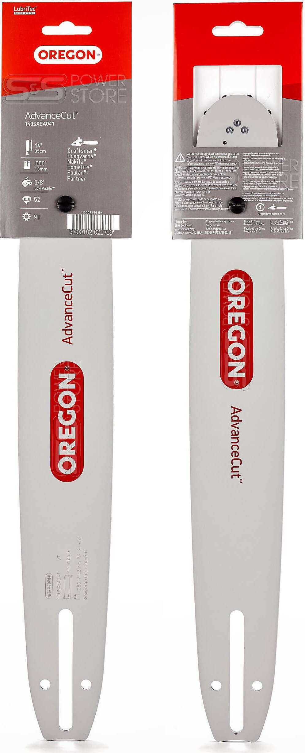 Oregon Führungsschiene OREGON GUIDE 14 Zoll 35 cm/52/3/8"/1,3 AdvanceCut