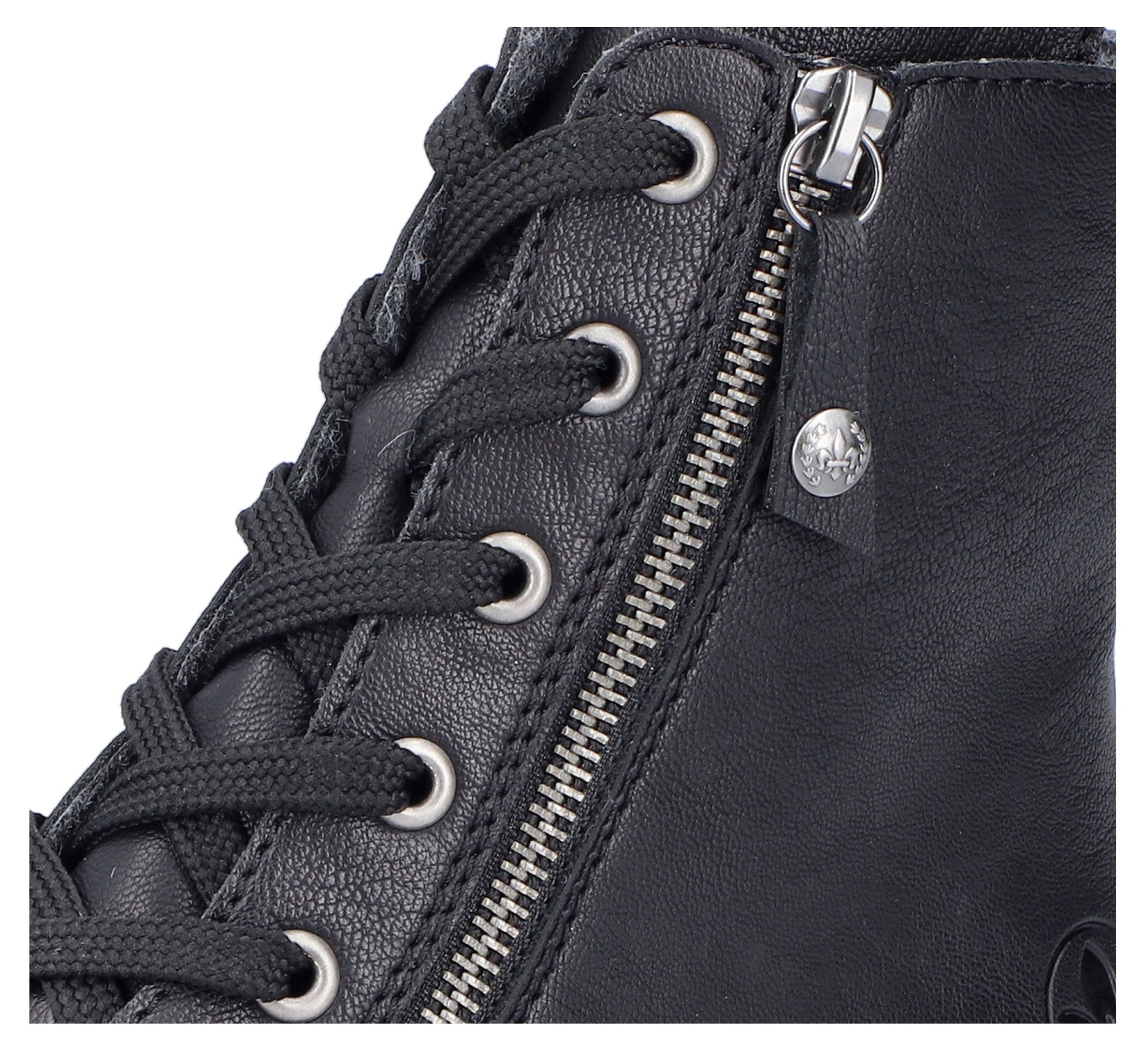 Rieker Stiefelette Schnürstiefelette, Schnürboots mit Reißverschluss an der günstig online kaufen