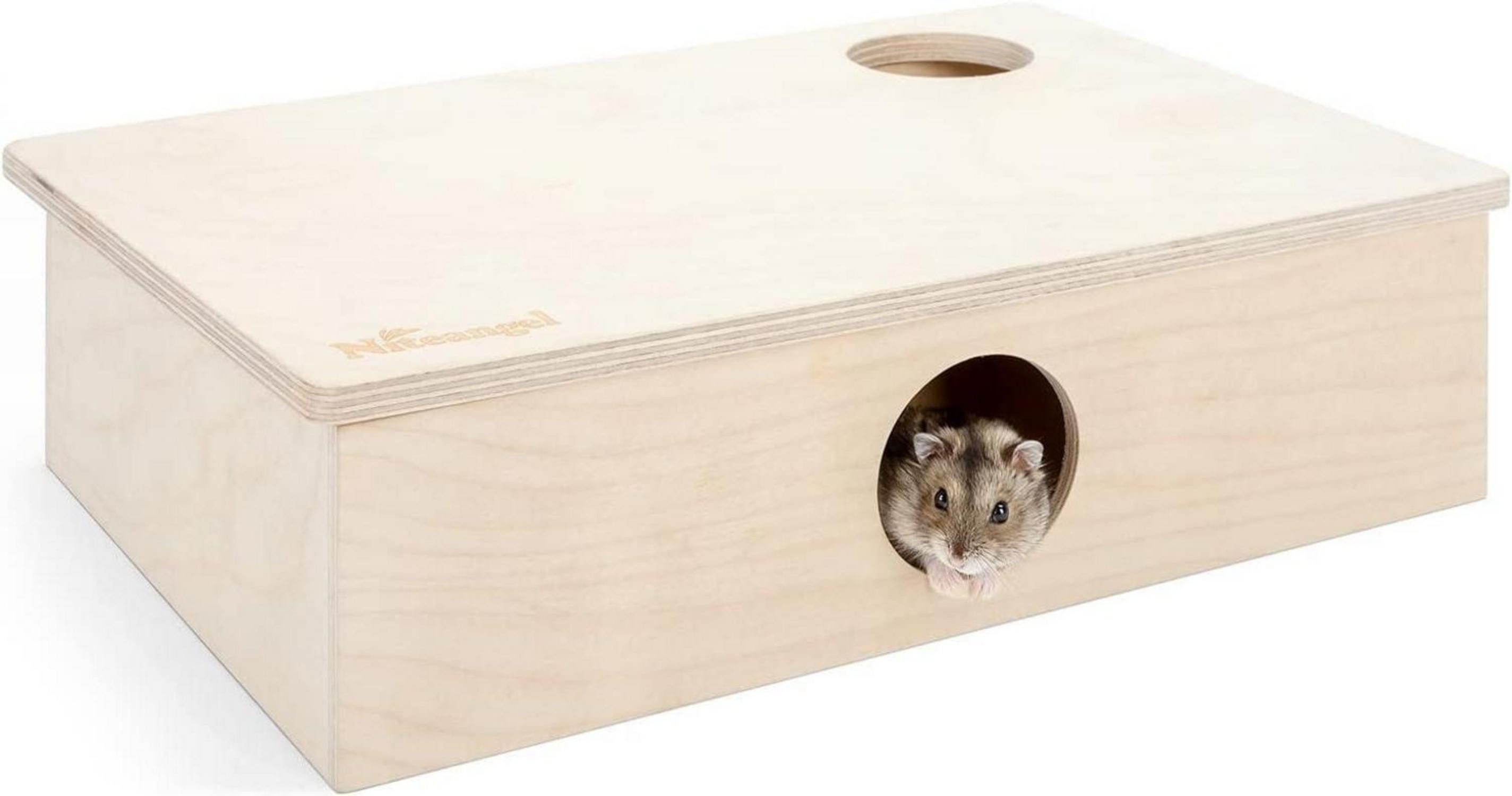 Kleintierkäfig Mehrkammer Hamsterhaus Labyrinth Spielzeug für Hamster, Gerbils, Mäuse