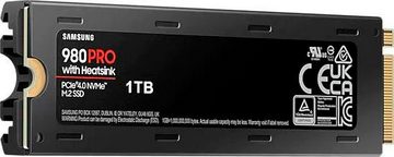 Samsung 980 Pro Heatsink SSD 1TB + PS5 DualSense interne SSD (1 TB) 7000 MB/S Lesegeschwindigkeit