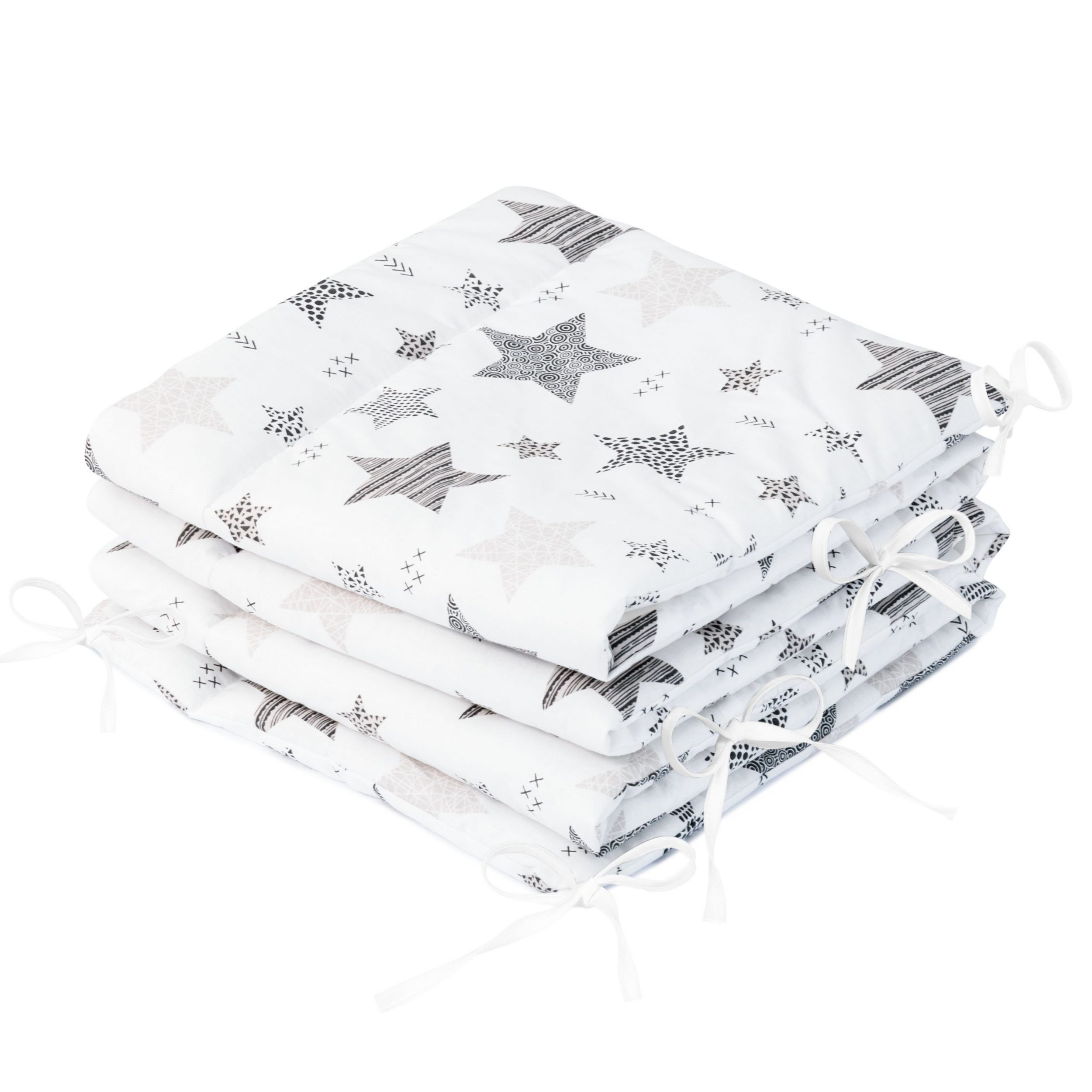 Bettnestchen Bettumrandung 210x30 cm für Kinderbett 140x70 geeignet (Kopfschutz)