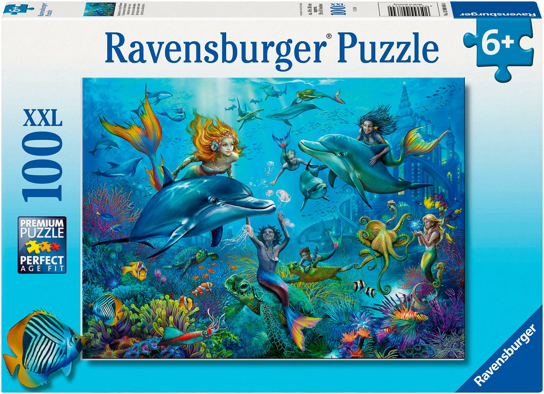 Ravensburger Puzzle Abenteuer unter Wasser, 100 Puzzleteile, 100 XXL-Teile, günstig online kaufen