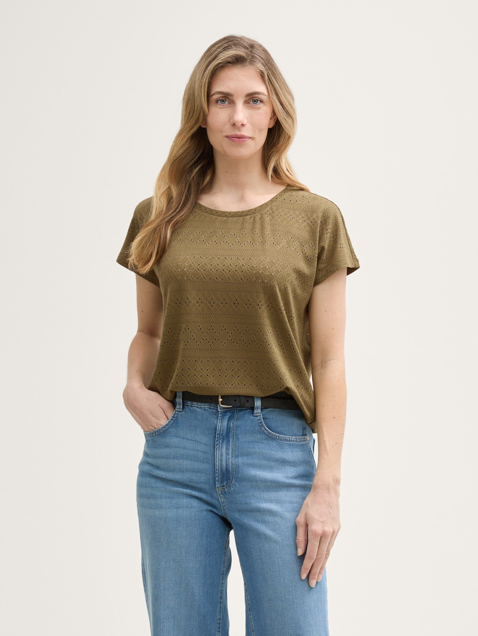 TOM TAILOR T-Shirt Loose Fit Ajour günstig online kaufen