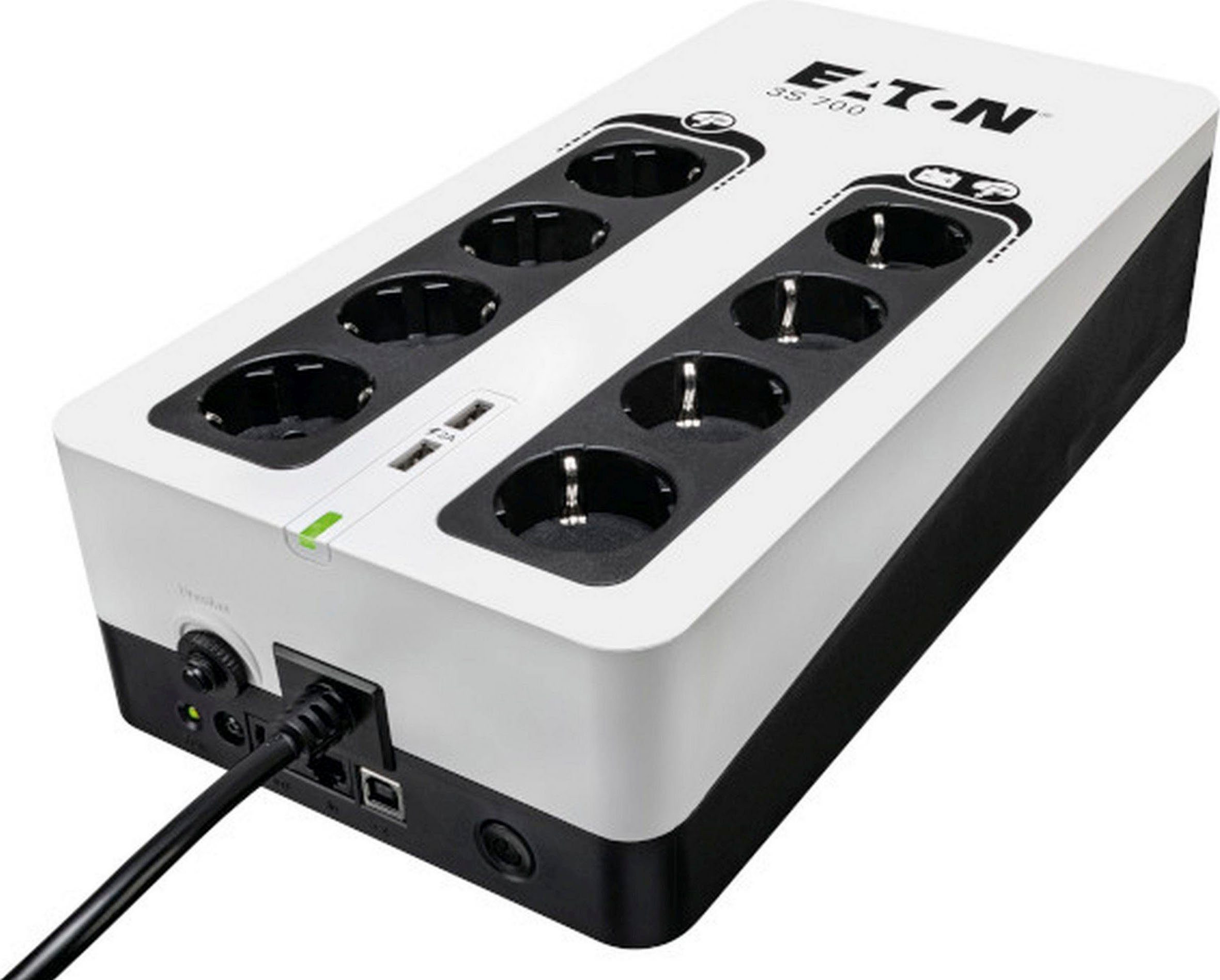 EATON 3S 700 DIN Steckdosenleiste 8-fach (USB-Anschlüsse)