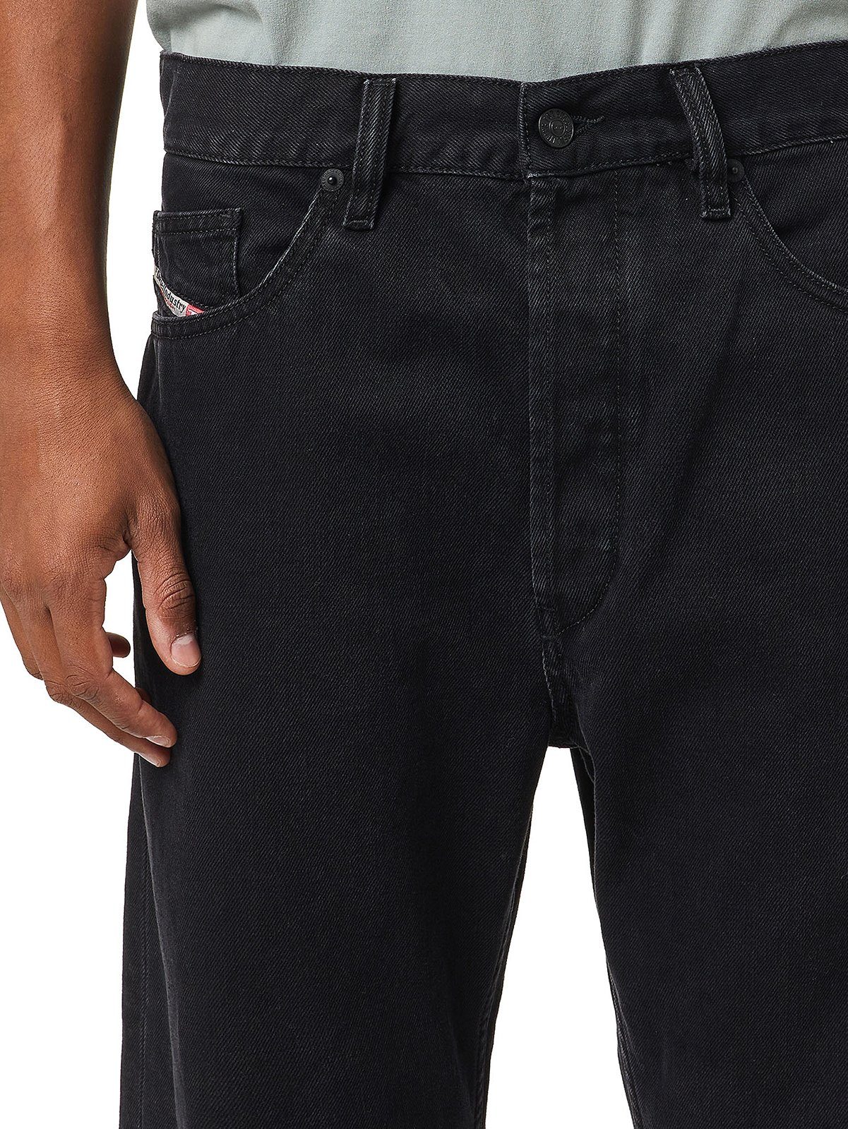 Straight Loose-fit-Jeans Diesel Hose - 009RL D-Macs
