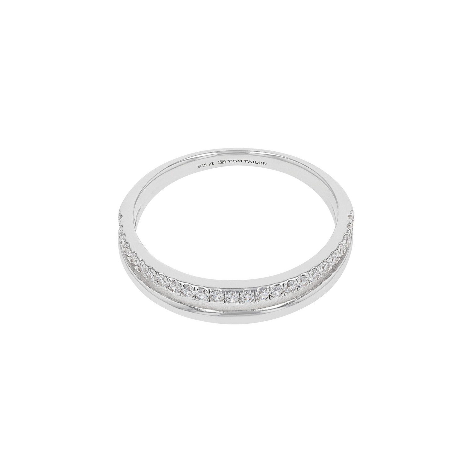 TOM TAILOR Fingerring Schmuck Geschenk Silber 925, mit Zirkonia (synth)