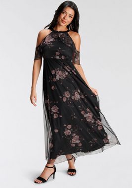 Melrose Abendkleid aus weichem Mesh