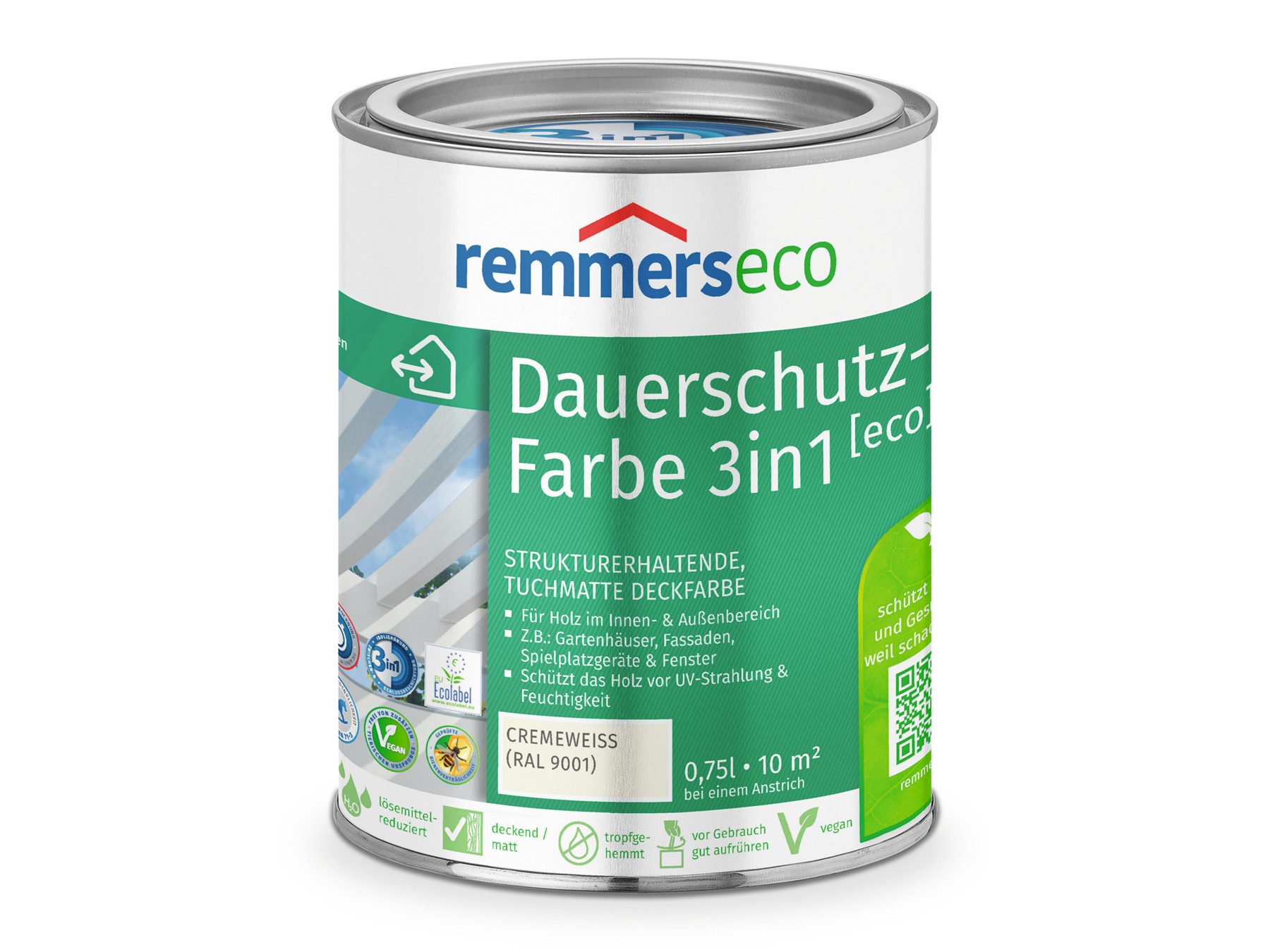 Remmers Ölfarbe Öl-Farbe [eco] anthrazitgrau (RAL 7016) 0,75 Liter