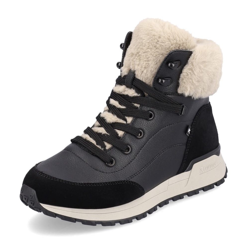 Rieker Evolution W0670-00 (Schnürstiefel mit Innenfutter und seitlichen) Wi günstig online kaufen