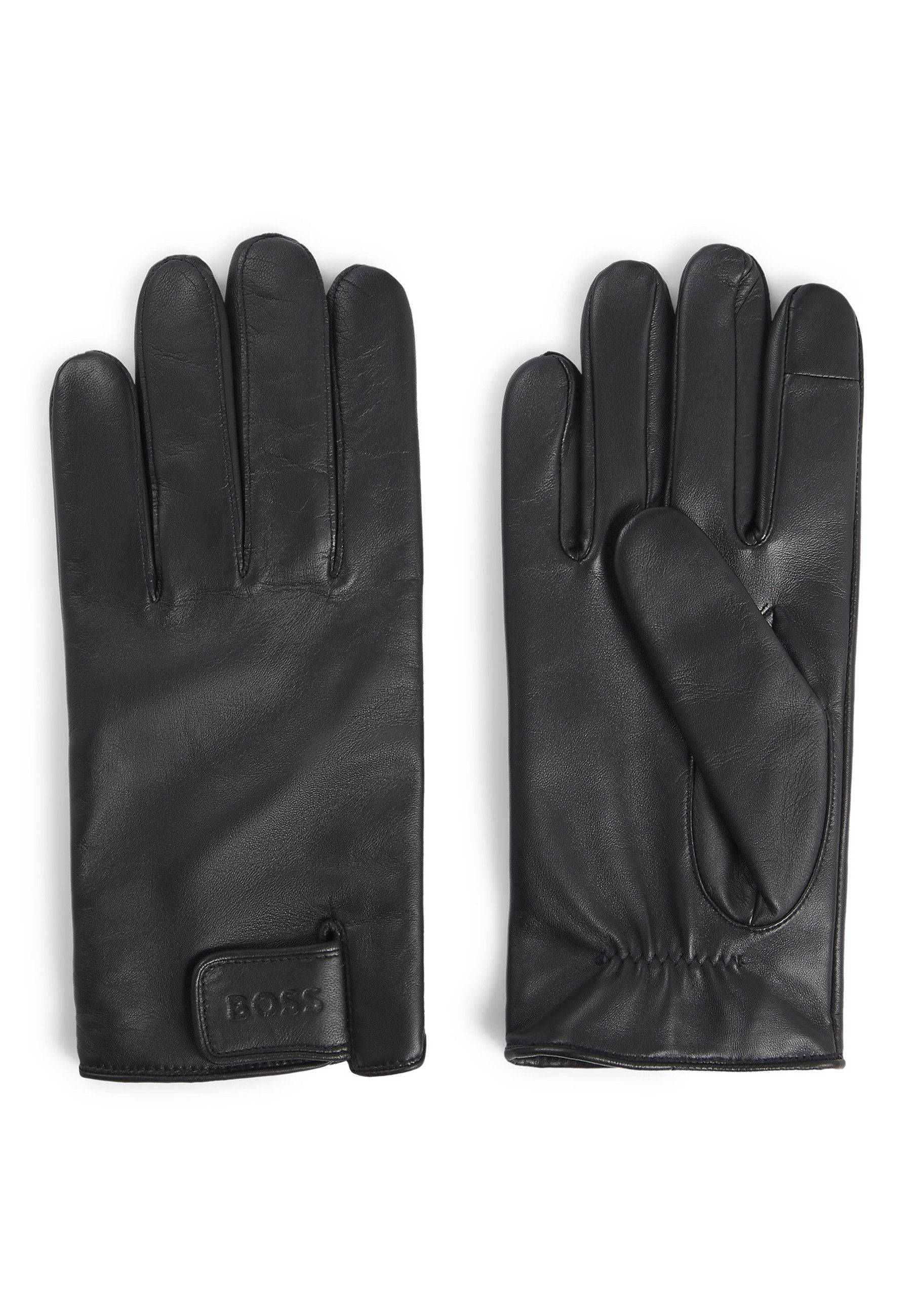 BOSS Lederhandschuhe Helkop1 (1-St)