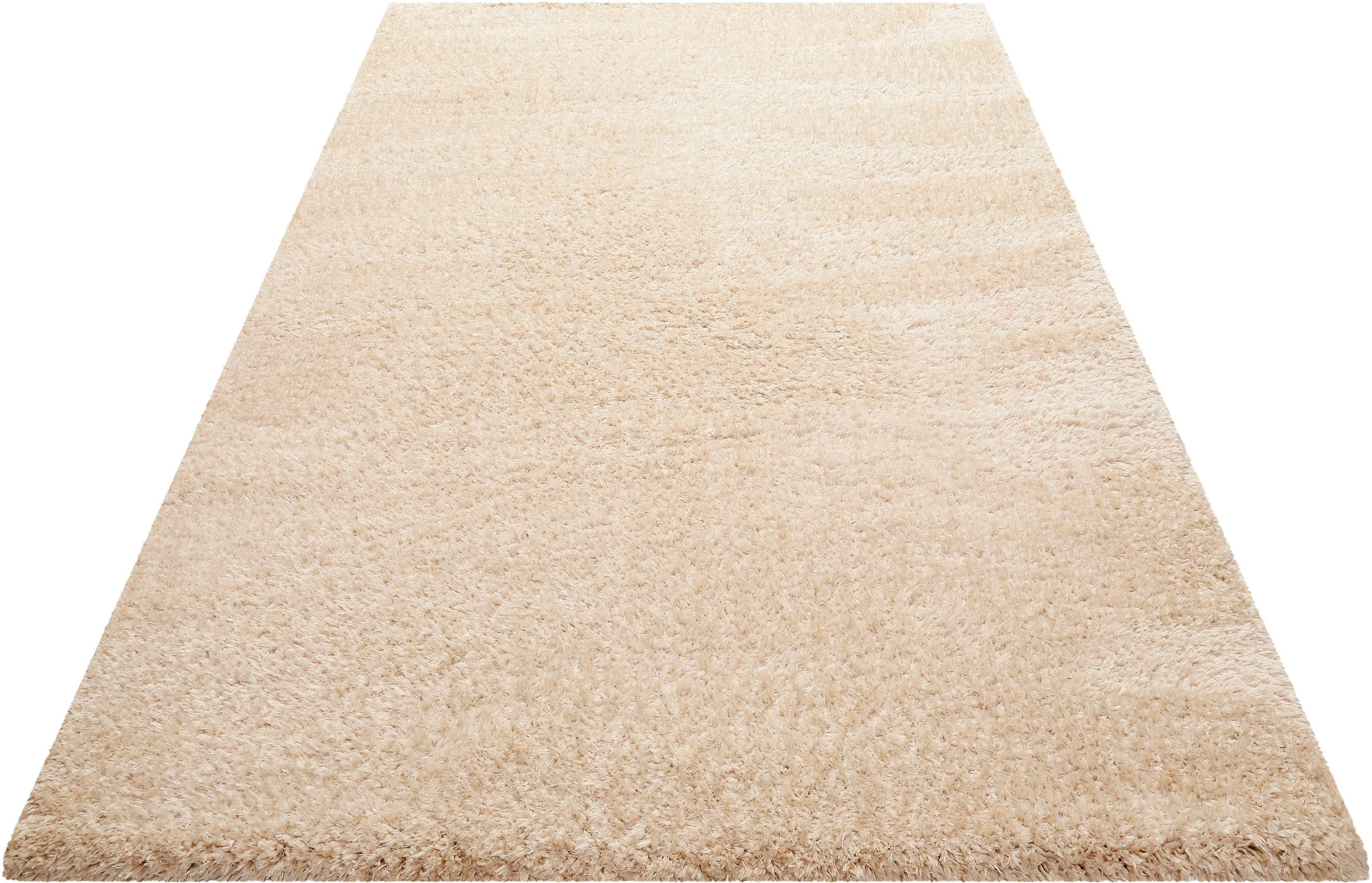 Wecon home Basics Hochflor-Teppich Smilla, rechteckig, günstig online kaufen