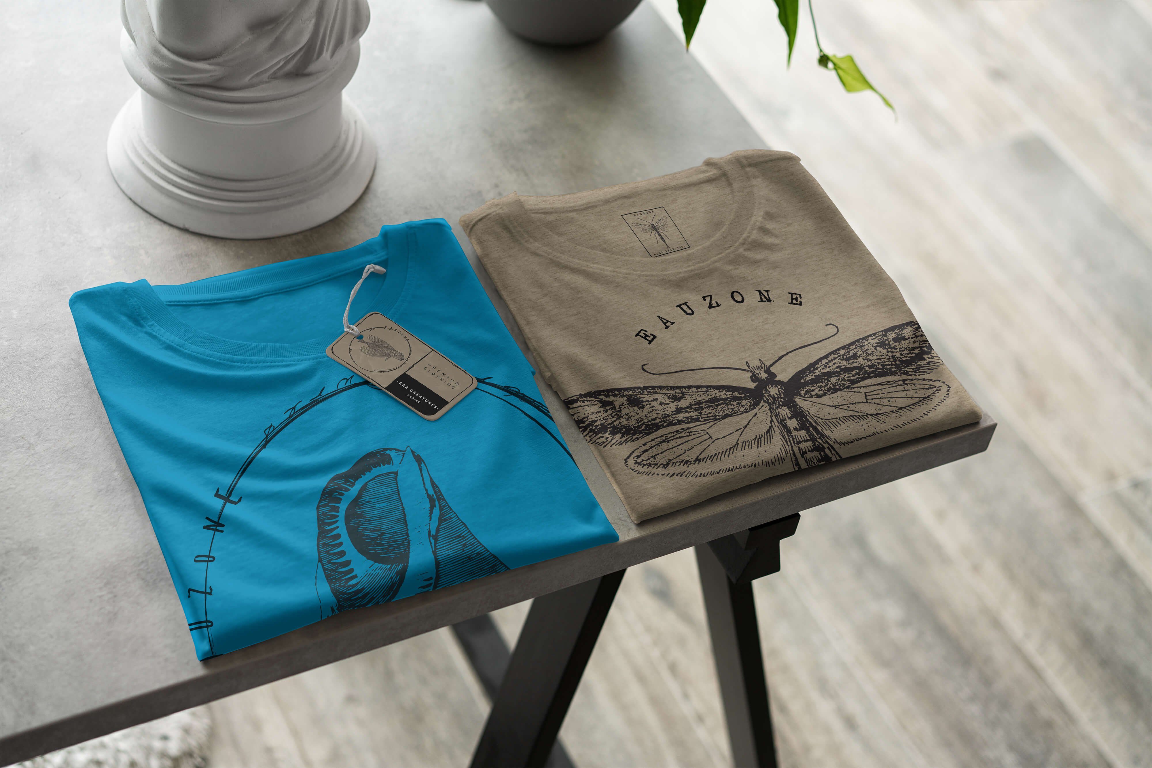 Tiefsee 028 Creatures, / Sea Atoll und Art Sea sportlicher Sinus - T-Shirt Serie: feine Schnitt T-Shirt Fische Struktur