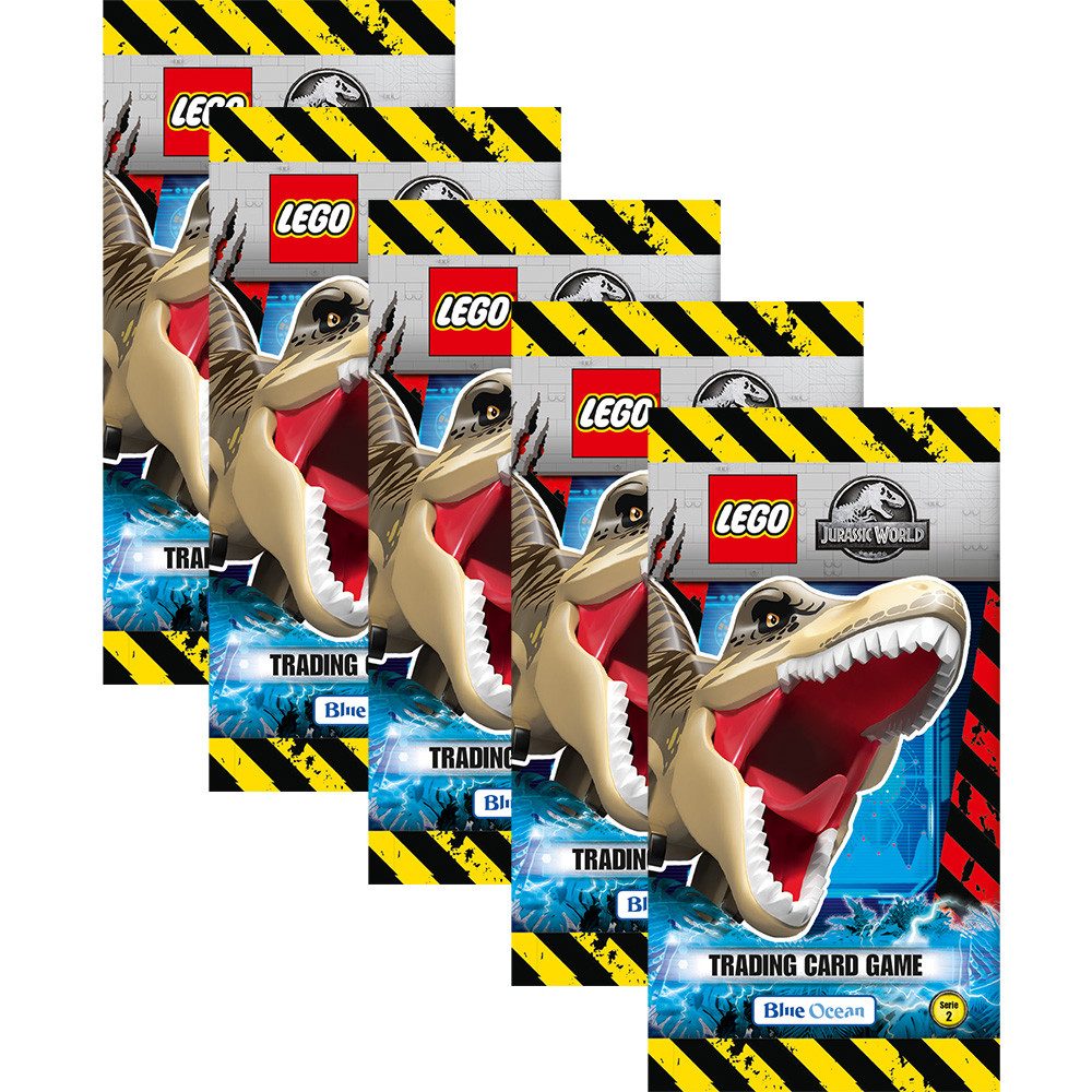 LEGO® Sammelkarte Blue Ocean - LEGO Jurassic World - Serie 2 - 5 Booster günstig online kaufen