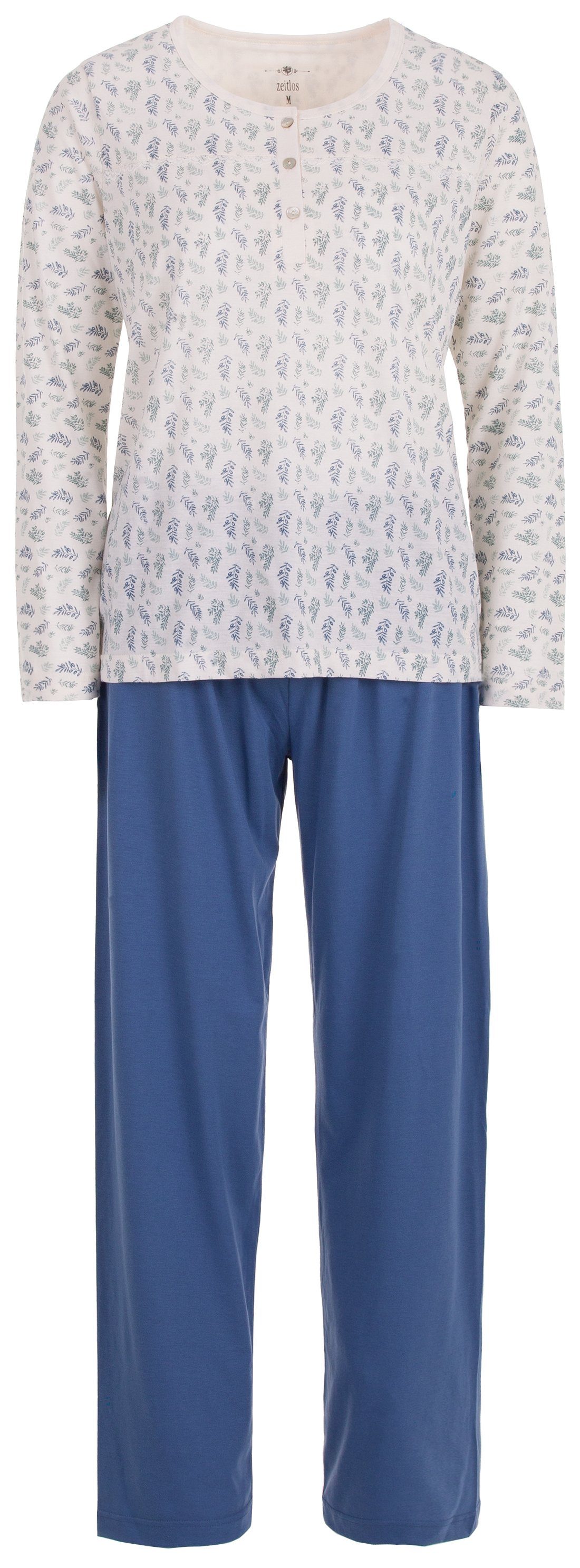 Pyjama Pyjama Set Langarm - Zweige