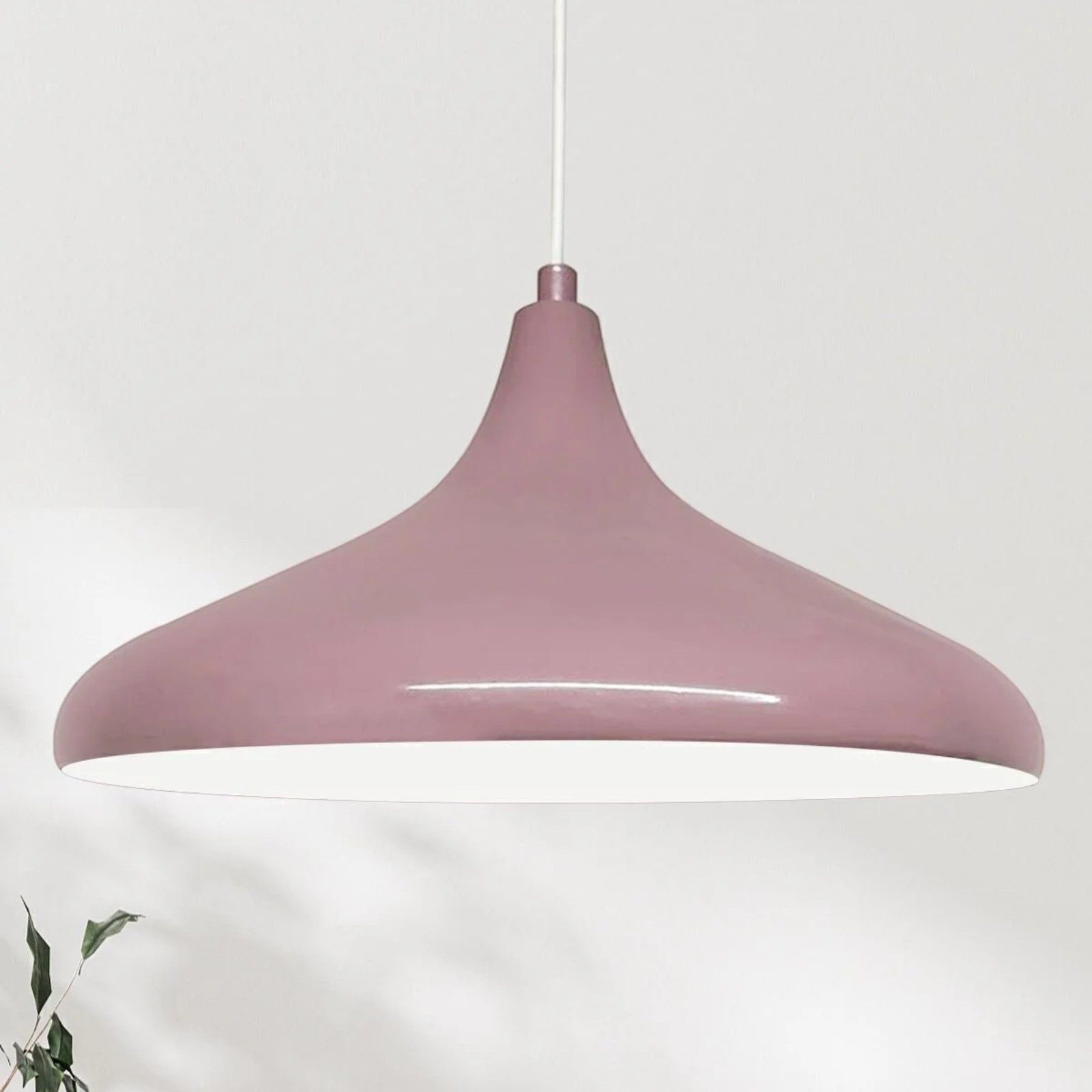 Bamyum Pendelleuchte Bamyum Pendelleuchte Durchmesser 35 cm E27 Metall Moderne Lampe, ohne Leuchtmittel