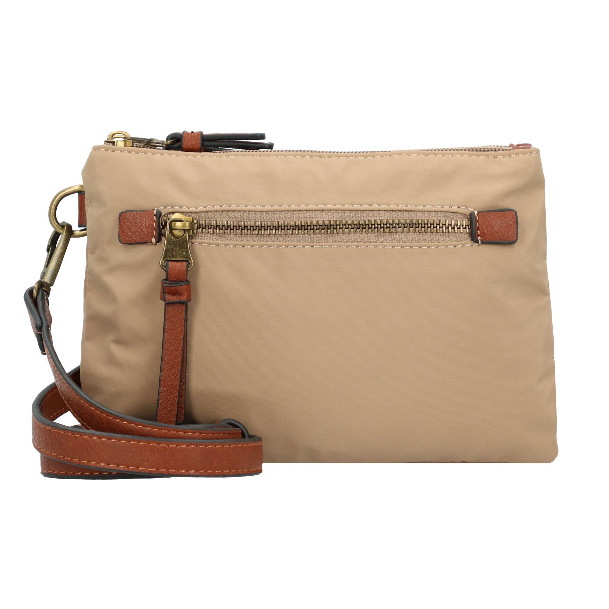 camel active Umhängetasche Bari, Nylon beige