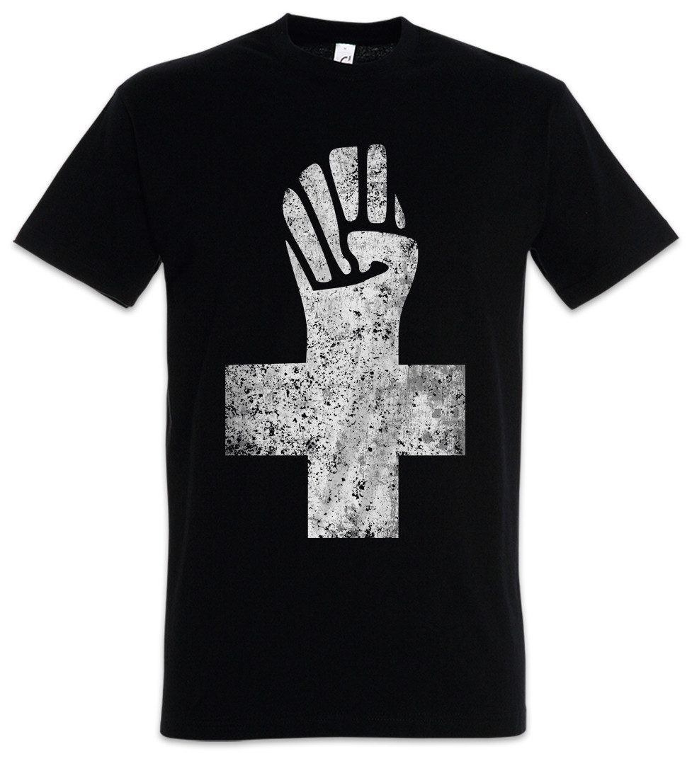 Urban Backwoods Print-Shirt Anarchist Cross Herren günstig online kaufen