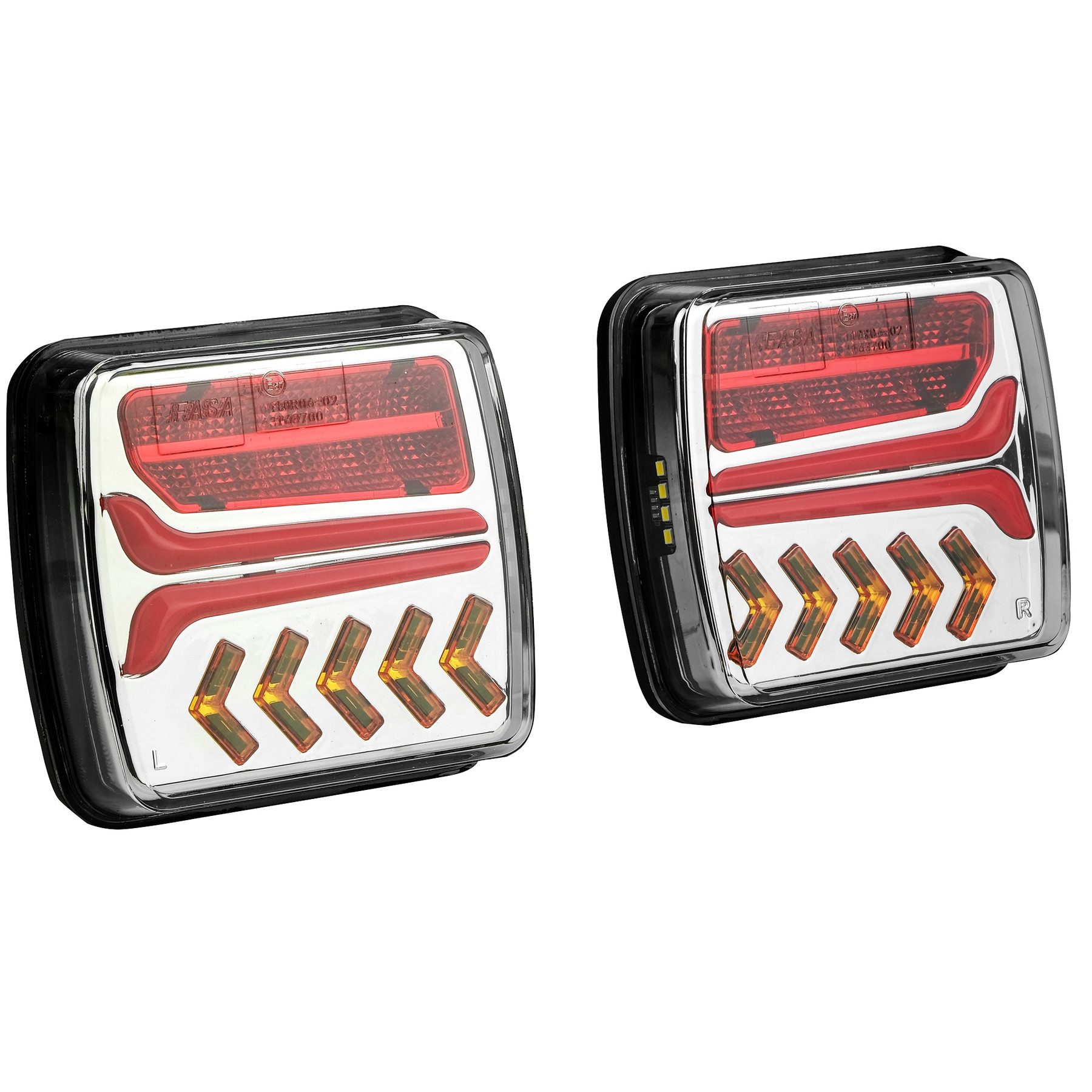 LAS Anhänger-Rückleuchte LAS Anhänger Beleuchtungssatz, 10154, kabellos, 12/24 V