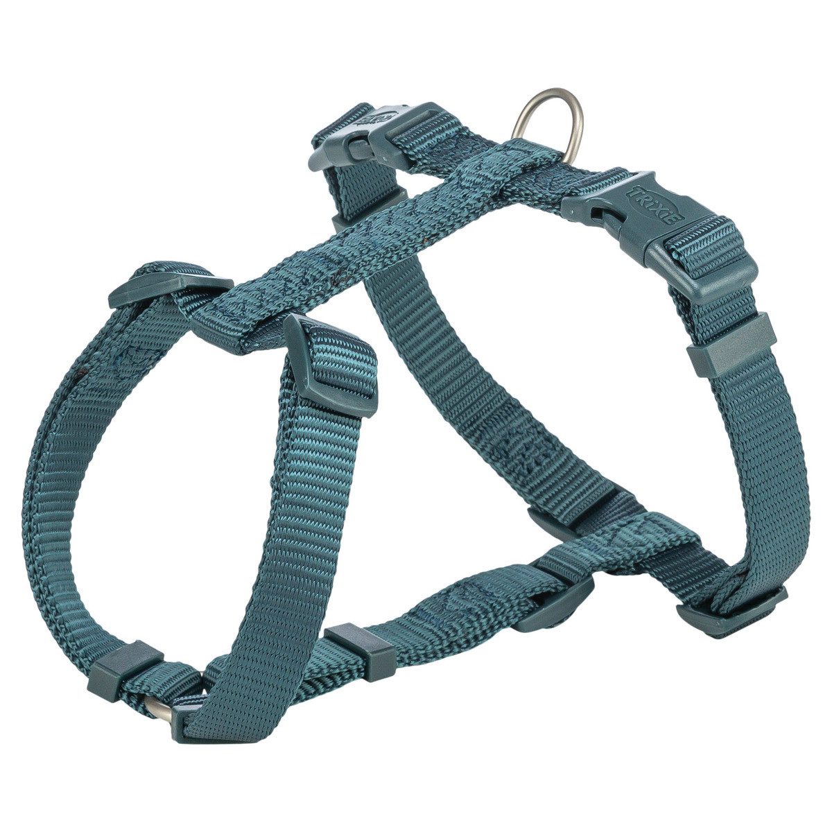 TRIXIE Hunde-Geschirr Premium H-Geschirr petrol günstig online kaufen