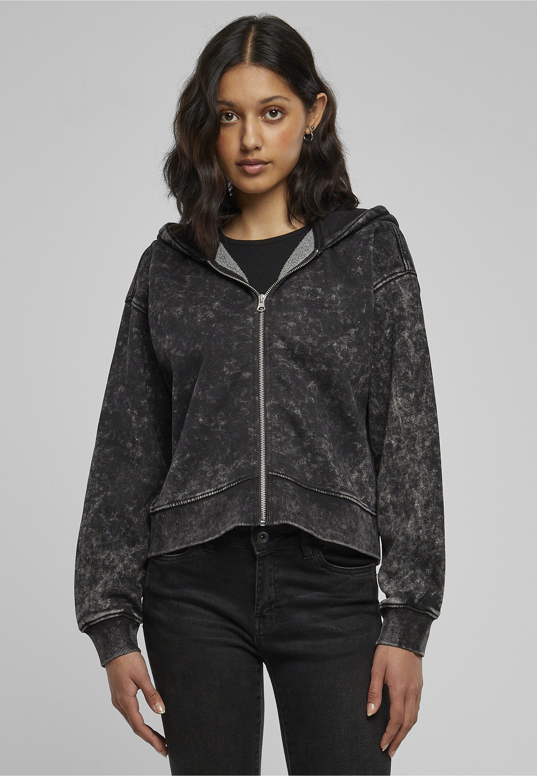 URBAN CLASSICS Funktions-Kapuzensweatjacke Urban Classics Damen (1-tlg) – Bild 5 von 5