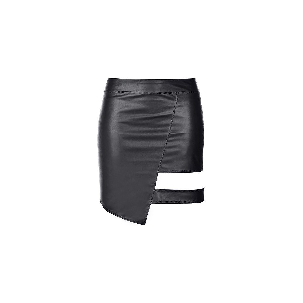 skirt V-9189 black (L,M,S,XL) Axami Midirock -
