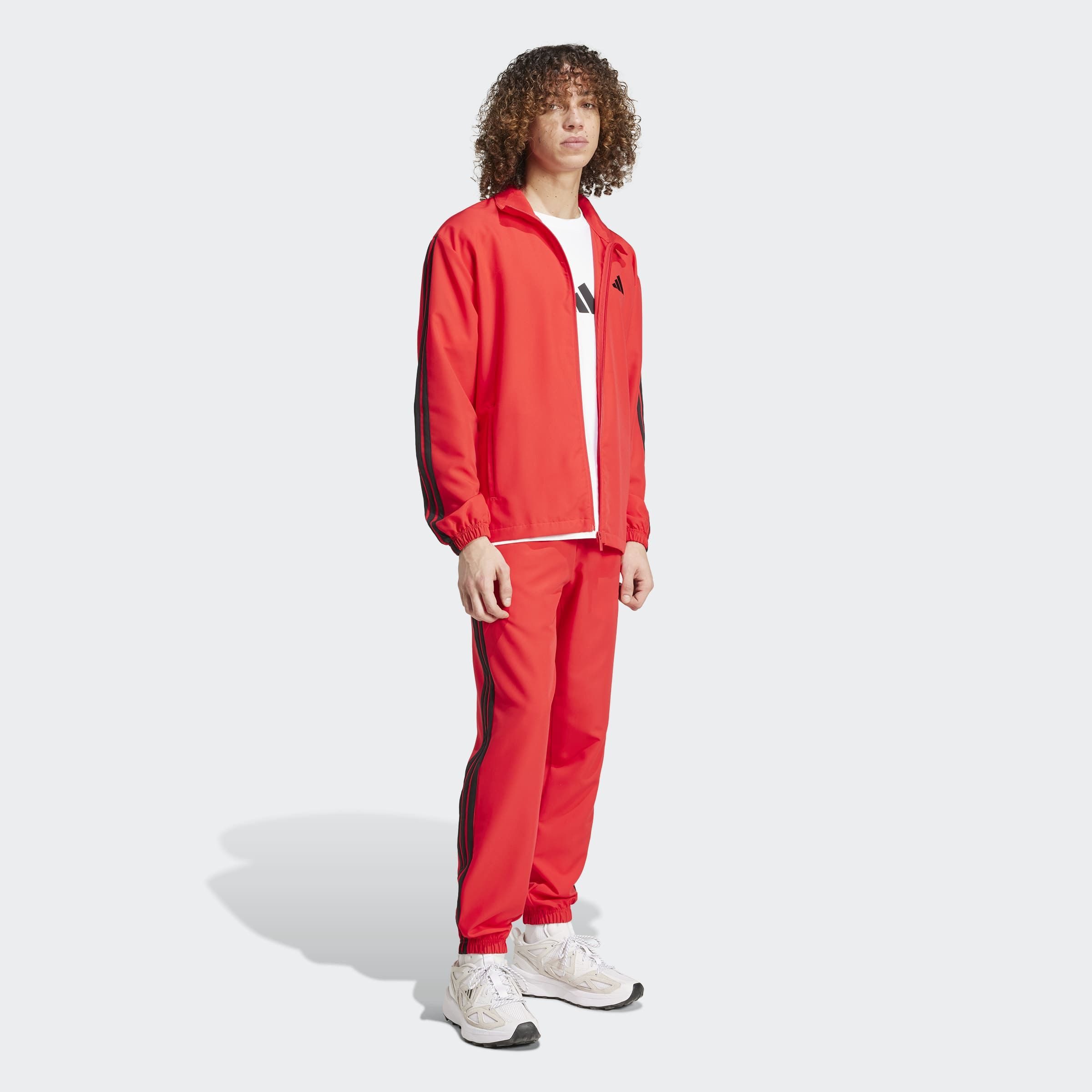 adidas Sportswear Trainingsanzug M 3S WV TT TS (2-tlg), zweiteiliges Set, a günstig online kaufen