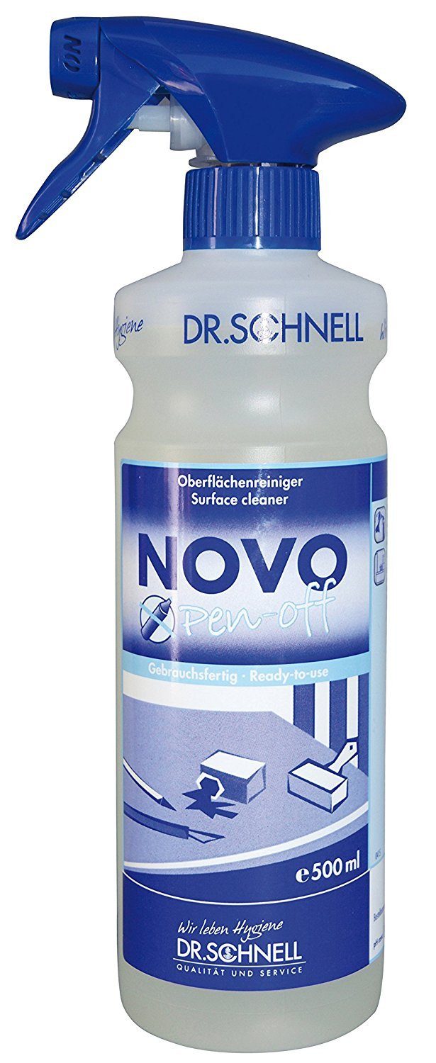 Dr. Schnell Novo Pen-Off 500ml Schreibtischreiniger Kunststoffreiniger Polsterreiniger