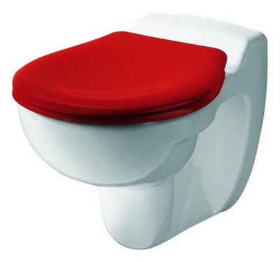 GEBERIT Kinder-WC-Sitz Bambini, WC-Sitz mit Deckel - Rot