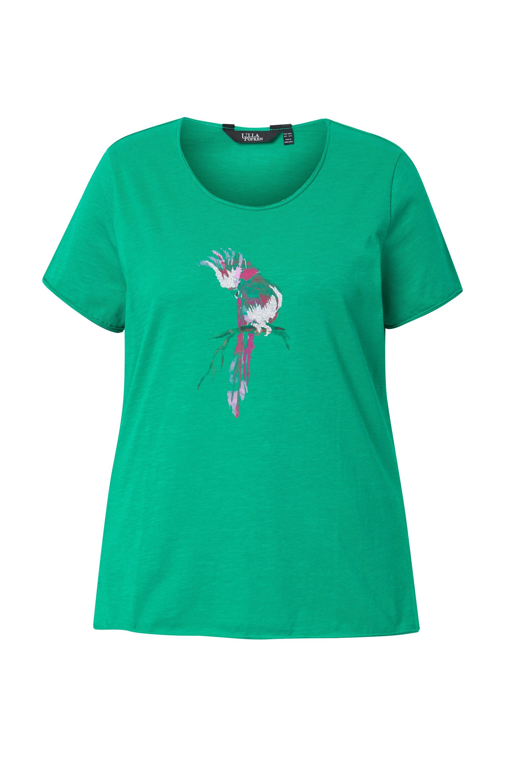 Ulla Popken T-Shirt T-Shirt Papagei Classic günstig online kaufen