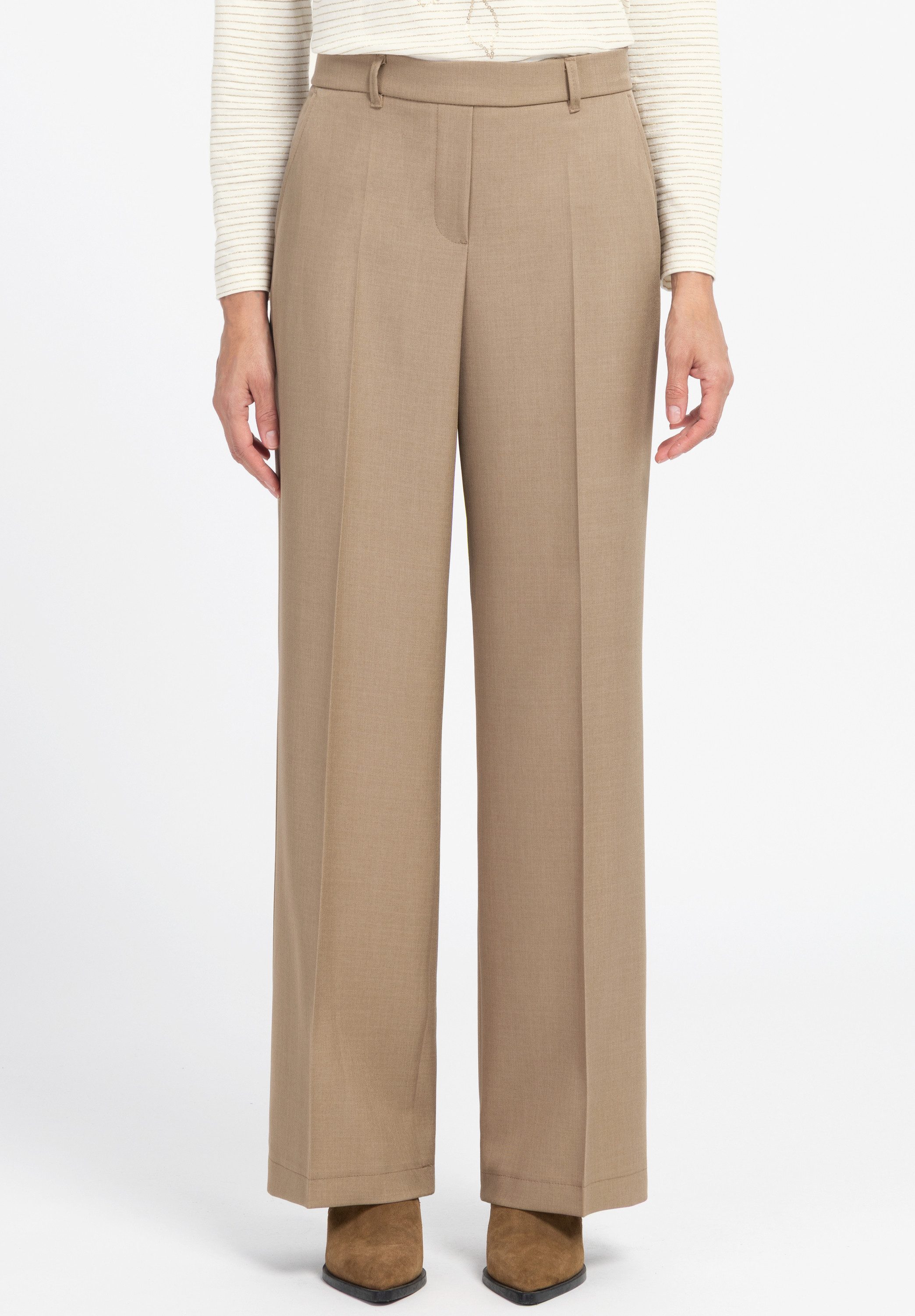 bianca Stretch-Hose PARIGI in gerader Silhouette