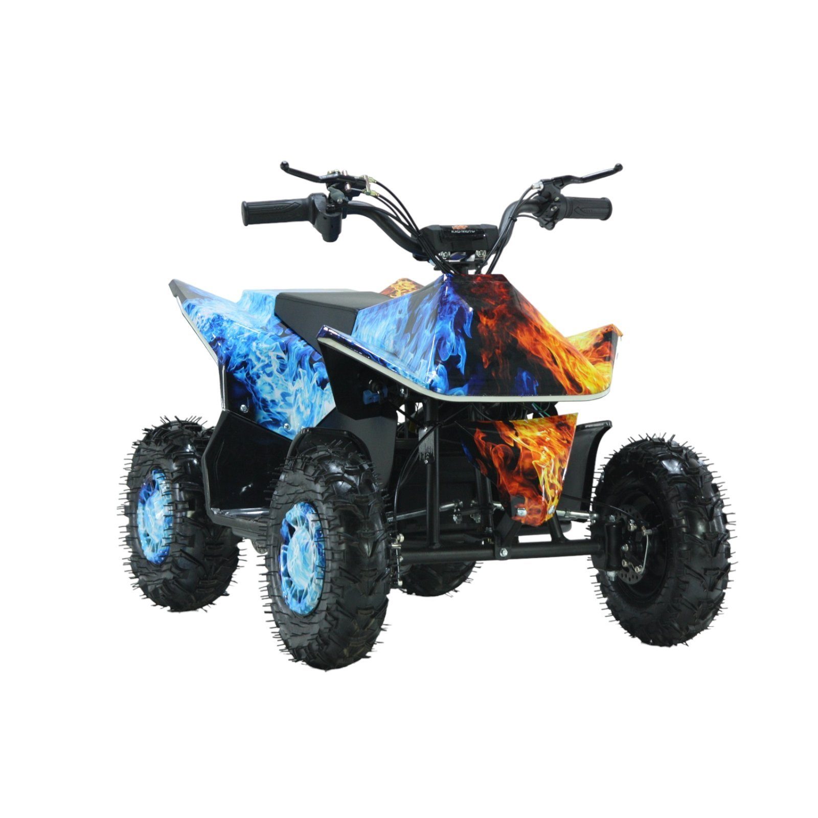 KXD E-Quad Elektro Cyber Quad Miniquad 500W 36V Pocketquad Kinderquad ATV M2 Blau