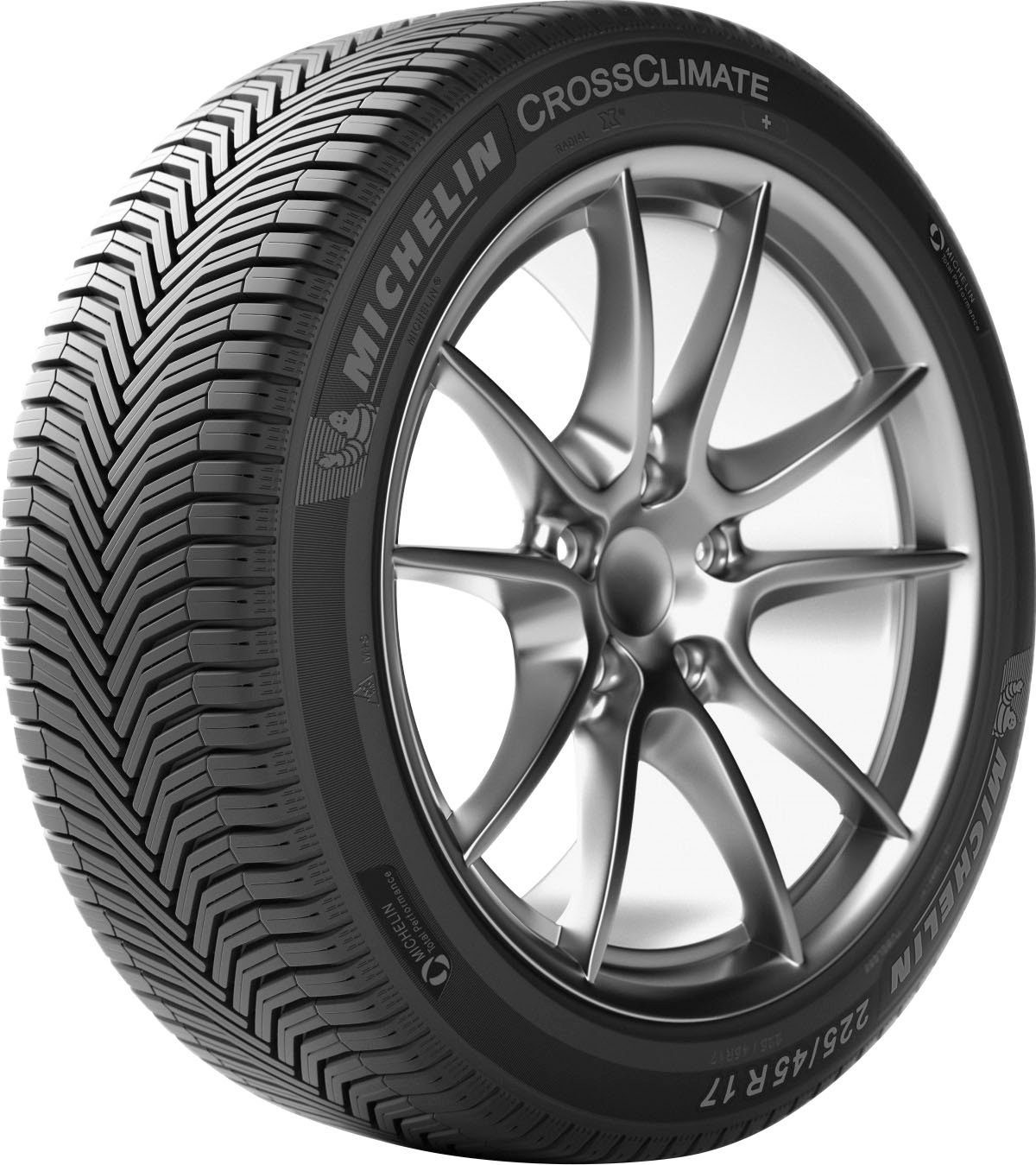 Michelin Ganzjahresreifen CROSSCLIMATE PLUS, 1-St., verschiedenen Reifen ohne Ausführungen erhältlich, Felge in