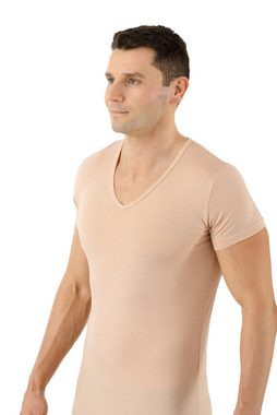 Albert Kreuz Unterhemd Funktion Wollshirt Tencel V-Neck (kein Set, kein Set)