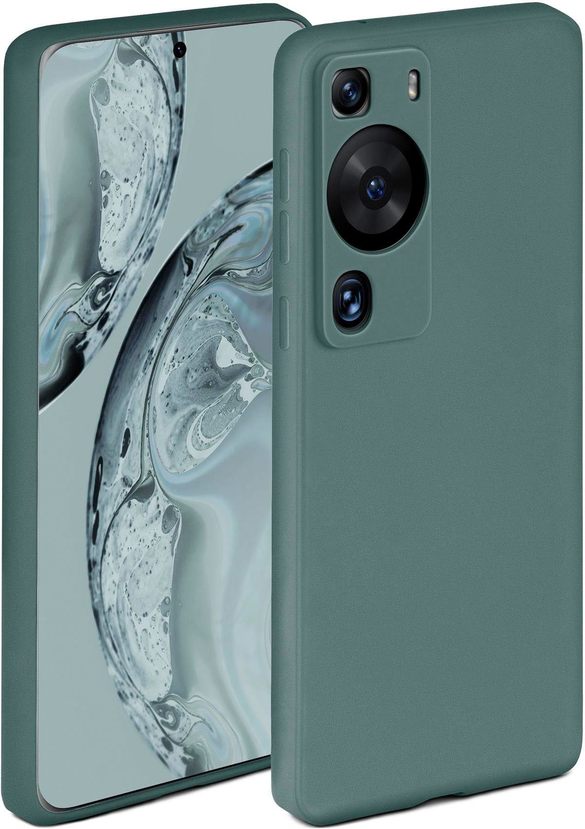 ONEFLOW Handyhülle ONEFLOW® Soft Case für Huawei P60 Pro, Hülle aus Silikon, Back Cover mit Kameraschutz, weiche Silikonhülle
