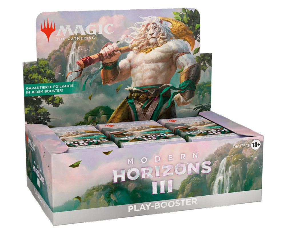 Magic the Gathering Sammelkarte Modern Horizon 3 Play Booster Display Deutsch, Enthält 36 Play Booster Packs