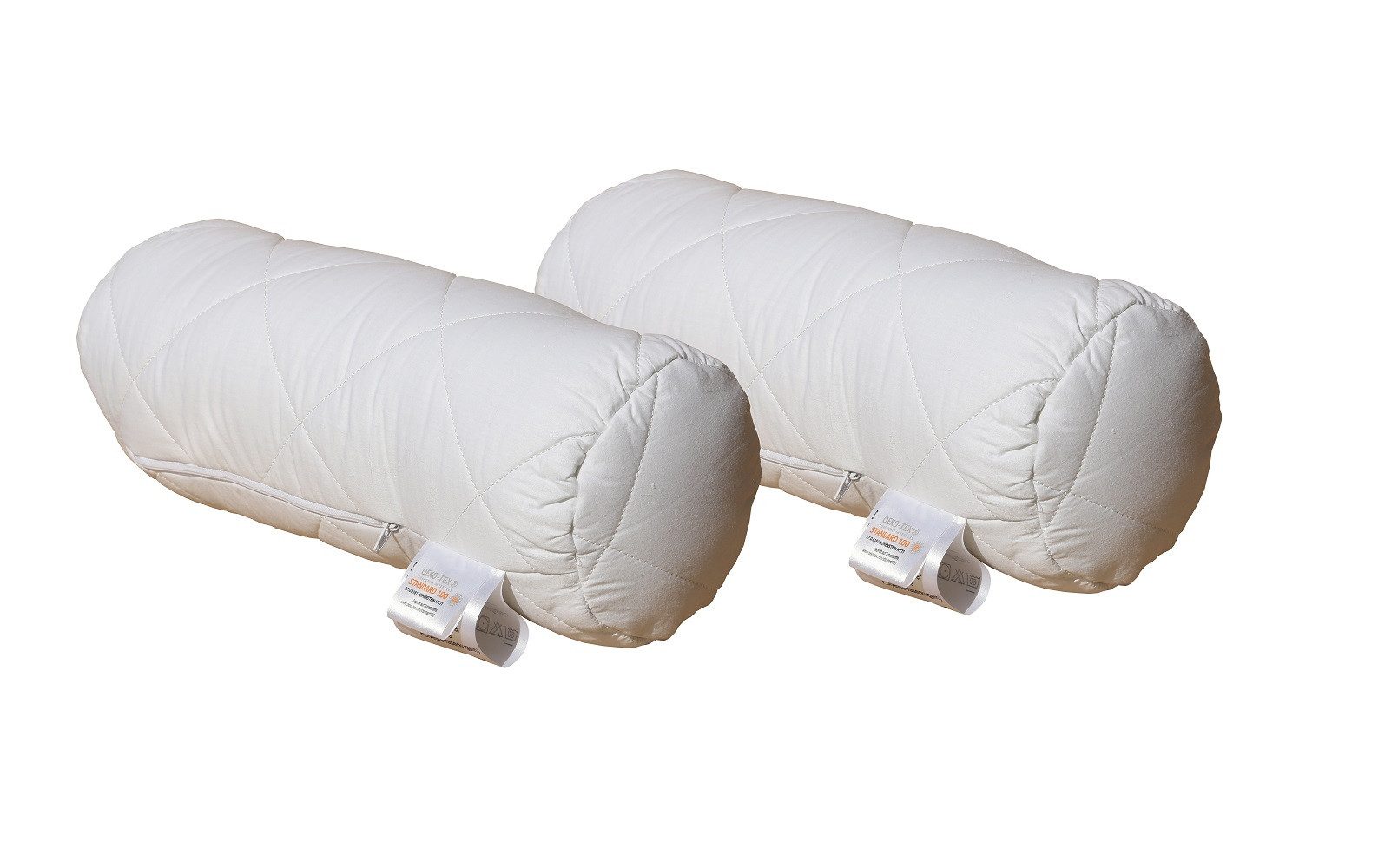 Betten Hofmann Stützkissen 2 Stück Betten Hofmann orthopädische Relax Nackenrollen versteppt RV, 2-tlg., 2-tlg., mit Reißverschluss zur individuellen Anpassung, made in Germany