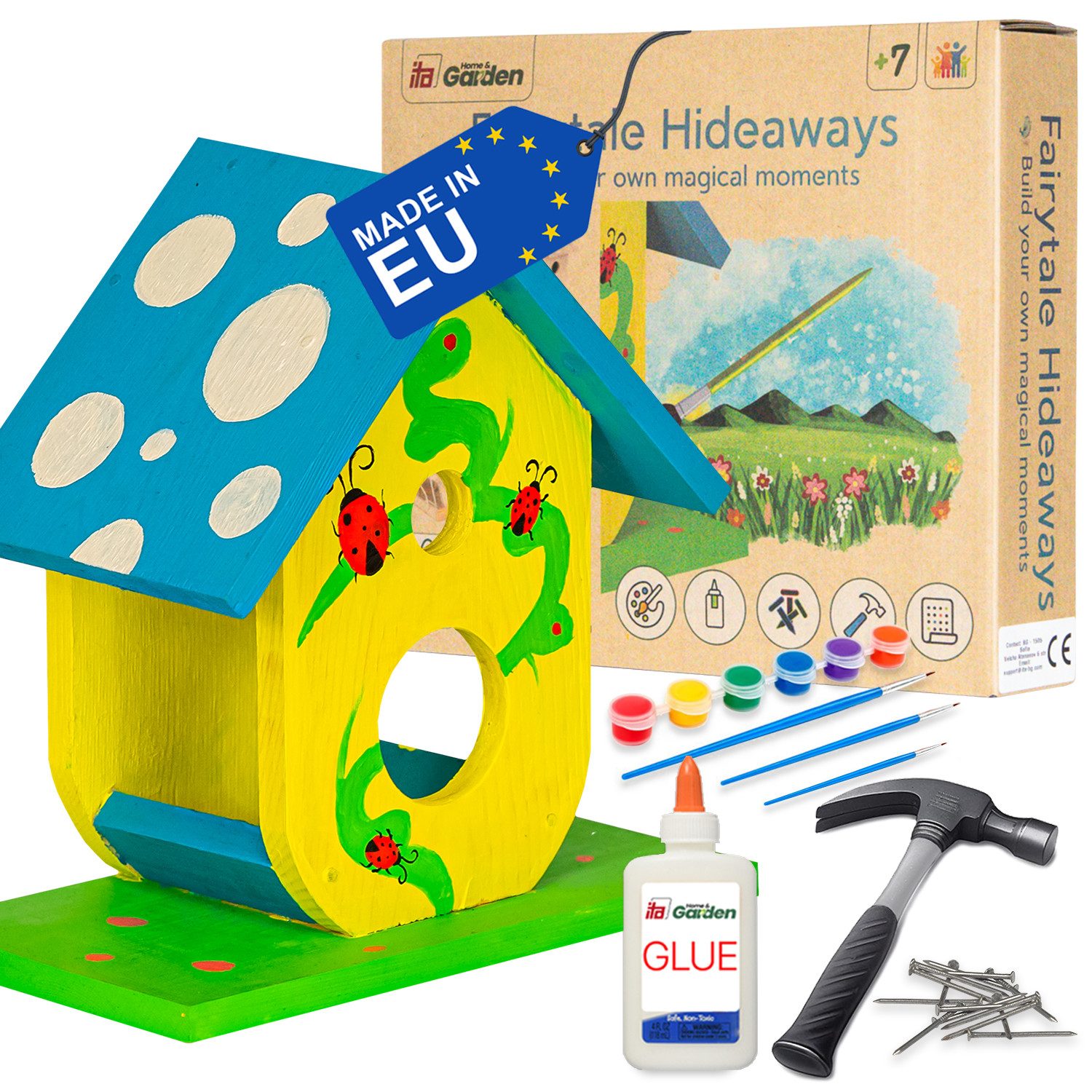 ITA Nistkasten Vogelfutterhaus DIY Bastelset zum günstig online kaufen