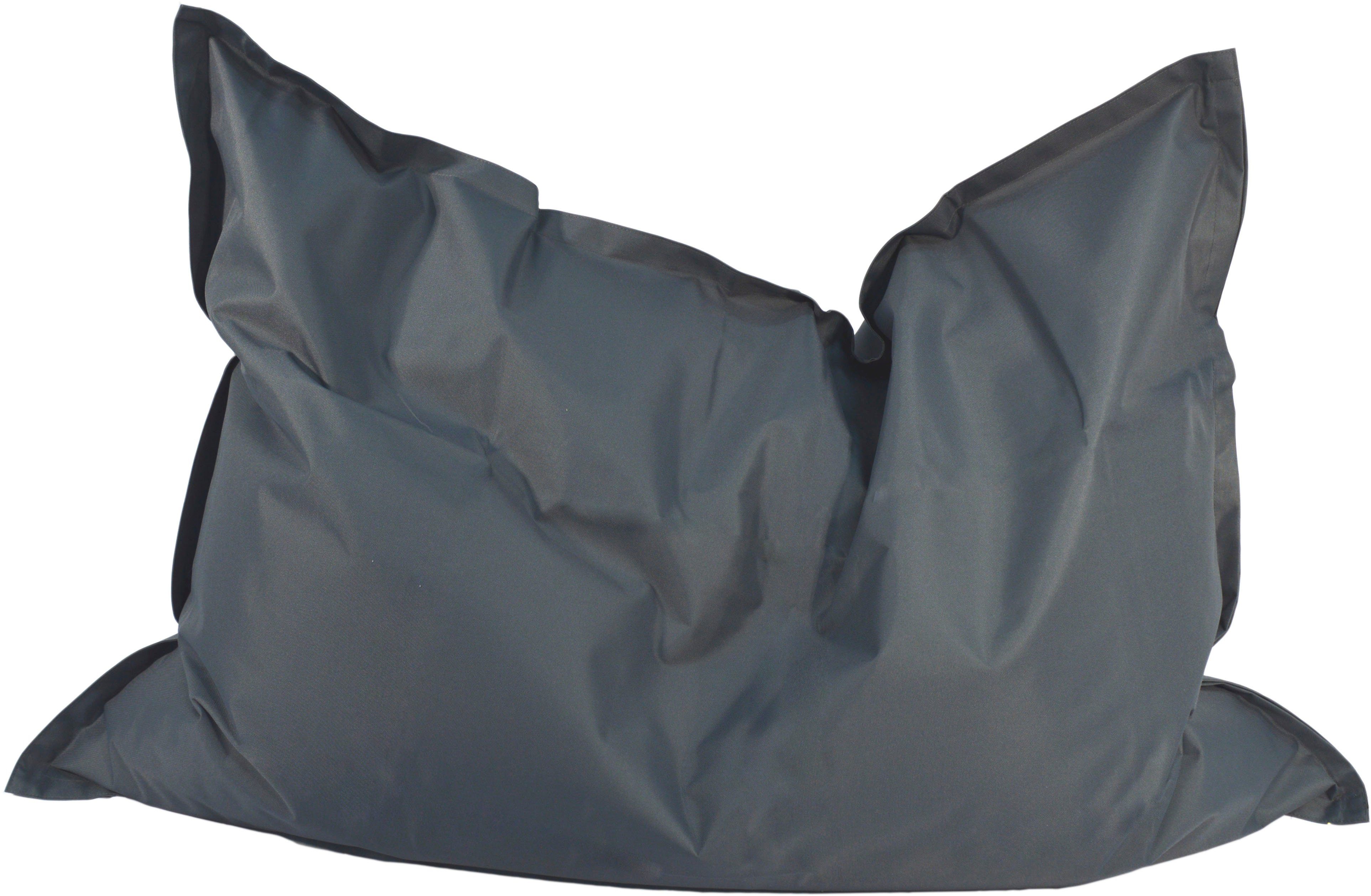 KiNZLER Sitzsack Meso (1 St), Uni Farben, Outdoor geeignet, ideal im Wohnzimmer & Kinderzimmer