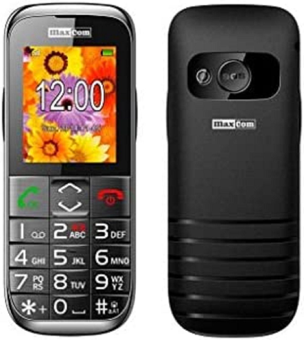 Maxcom Multi-Media Handy micro-SIM (5,6 cm (2,2 Zoll) Farbdisplay, 0,3M Seniorenhandy