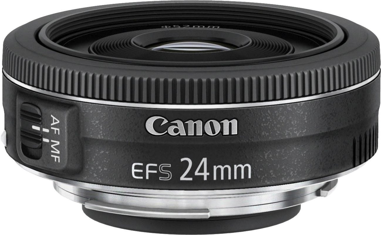 Canon EF-S 24mm f/2.8 STM Festbrennweiteobjektiv, (Passend für Canon EOS EF-S System Kameras (z.B. EOS 250D)