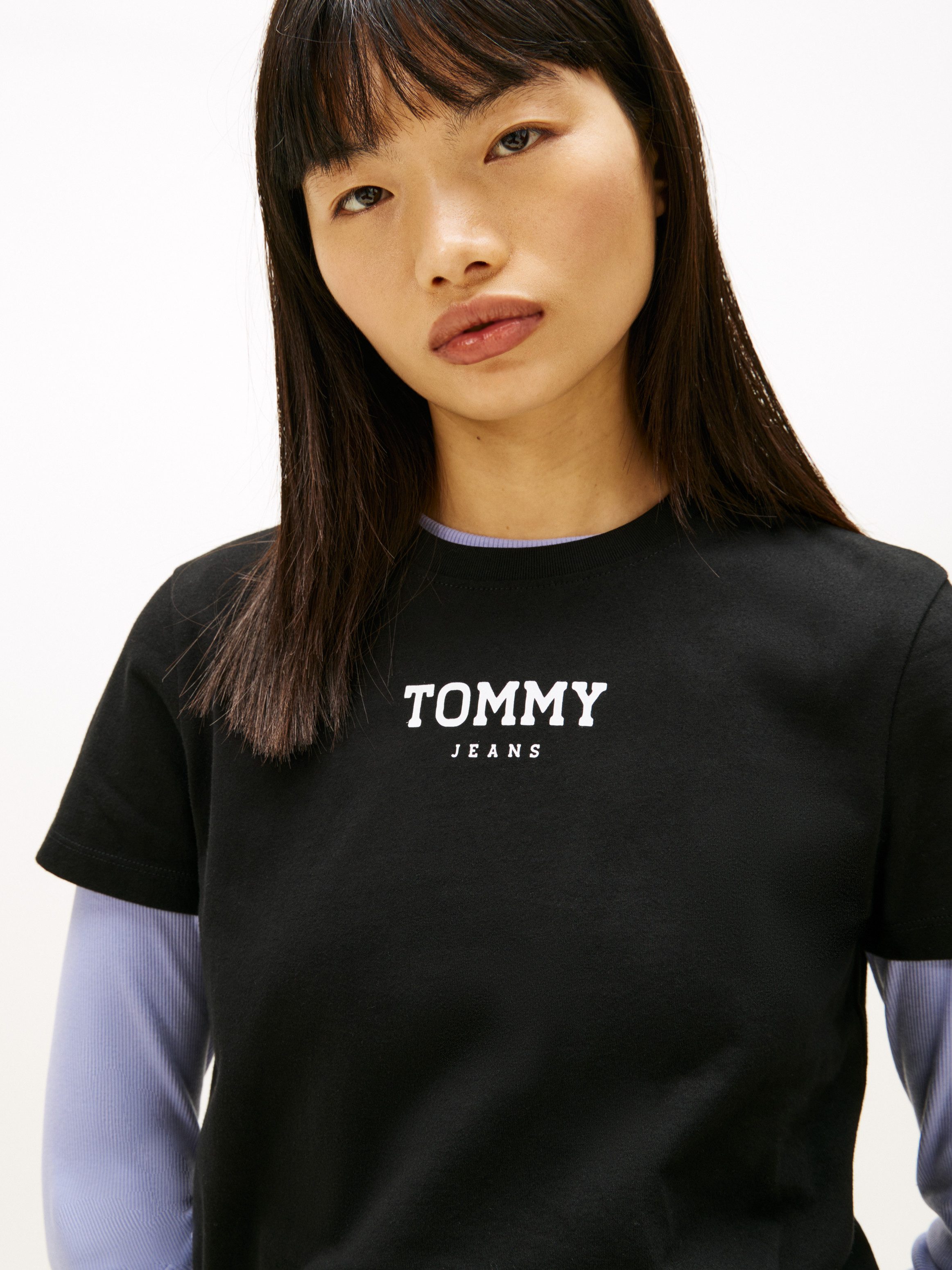 Tommy Jeans Kurzarmshirt TJW REG ESSENTIAL LOGO 2 TEE EXT
