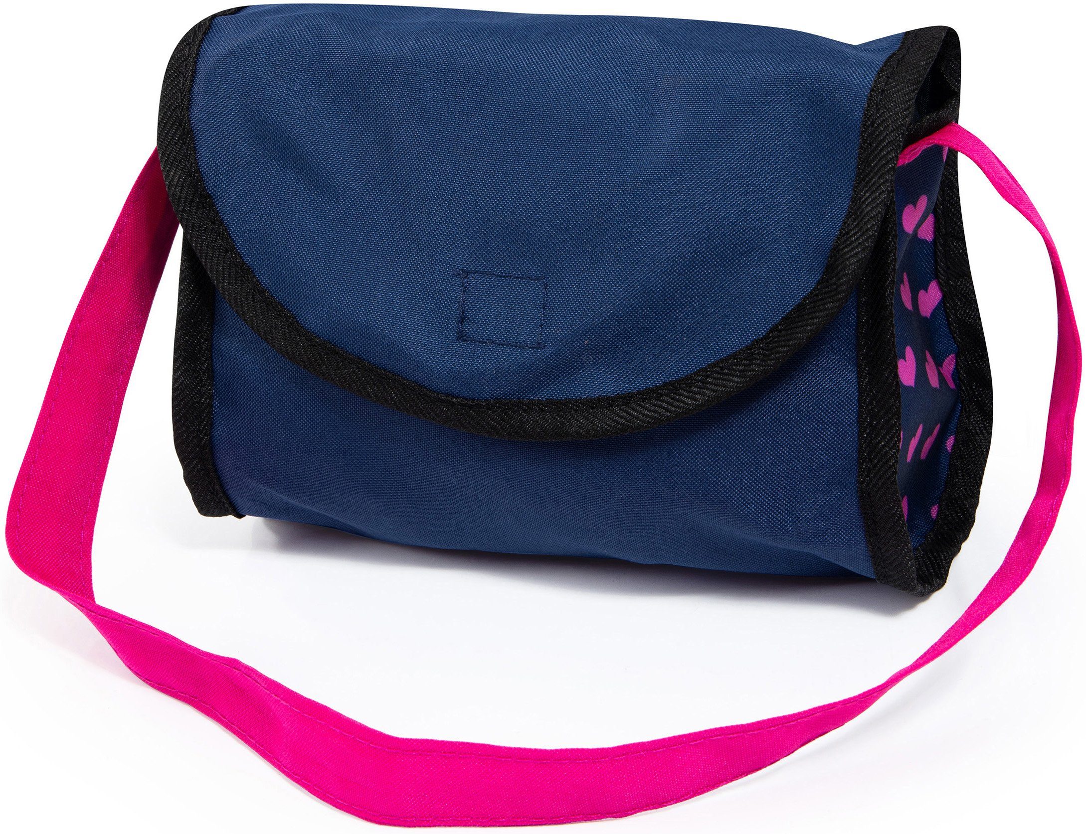 Image of Bayer Puppenwagen »Cosy, blau/Einhorn«, mit Wickeltasche