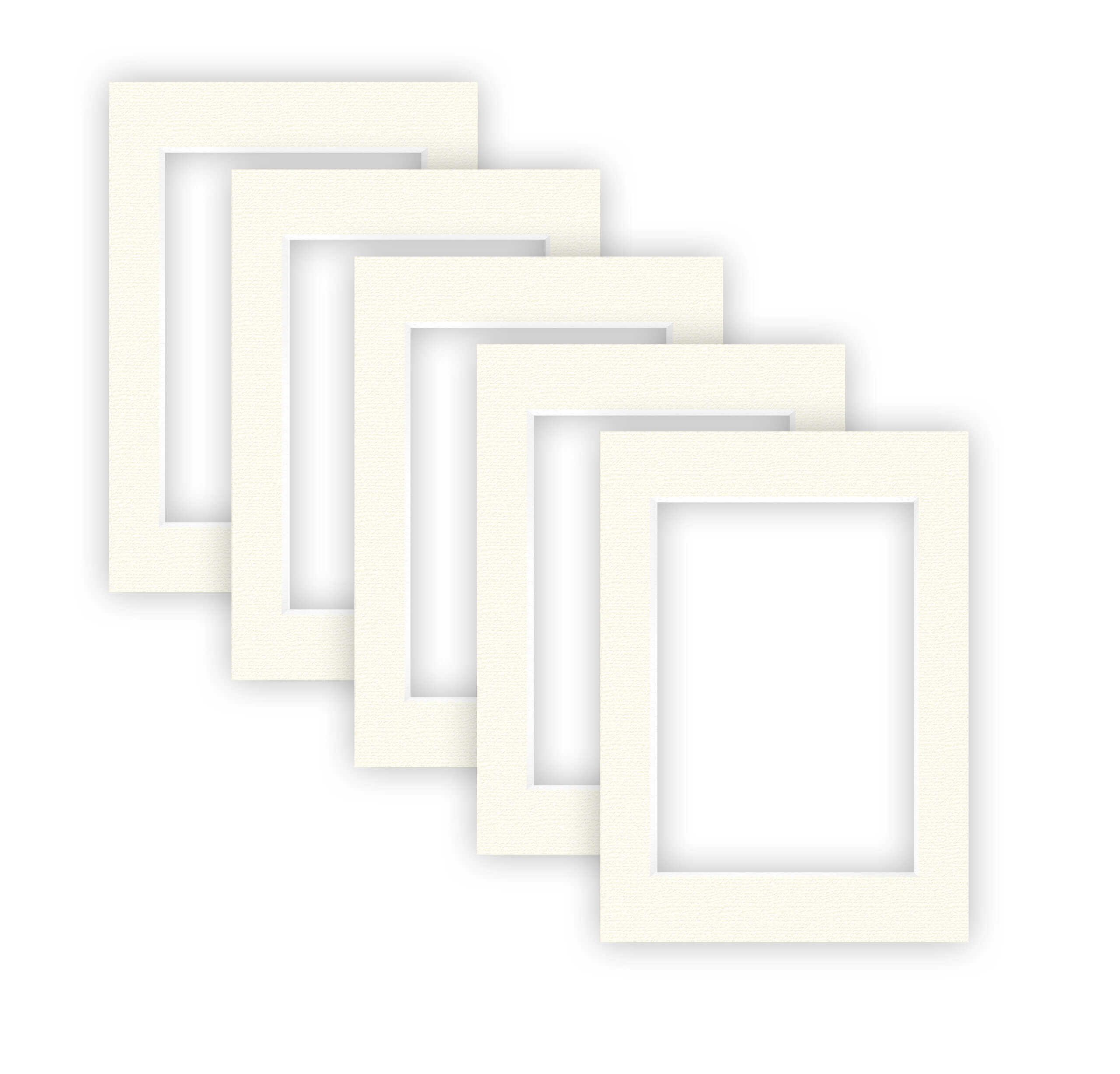 nielsen Bilderrahmen Passepartout Conservation 1,5 mm, (5 St)