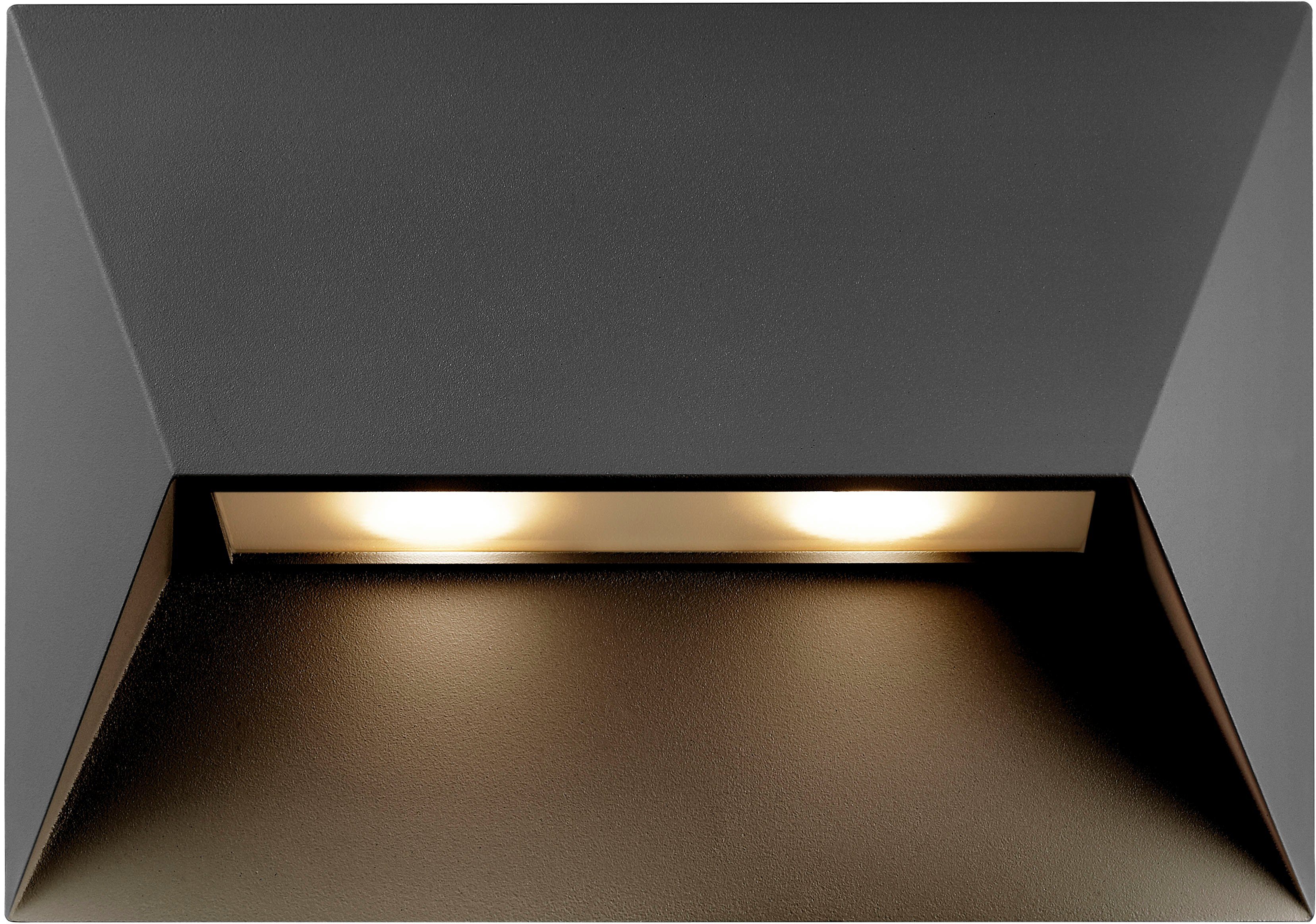 Nordlux austauschbare Metall-Gehäuse Glühbirne, Stabiles Leuchtmittel, ohne Architekturdesign, Pontio, Außen-Wandleuchte