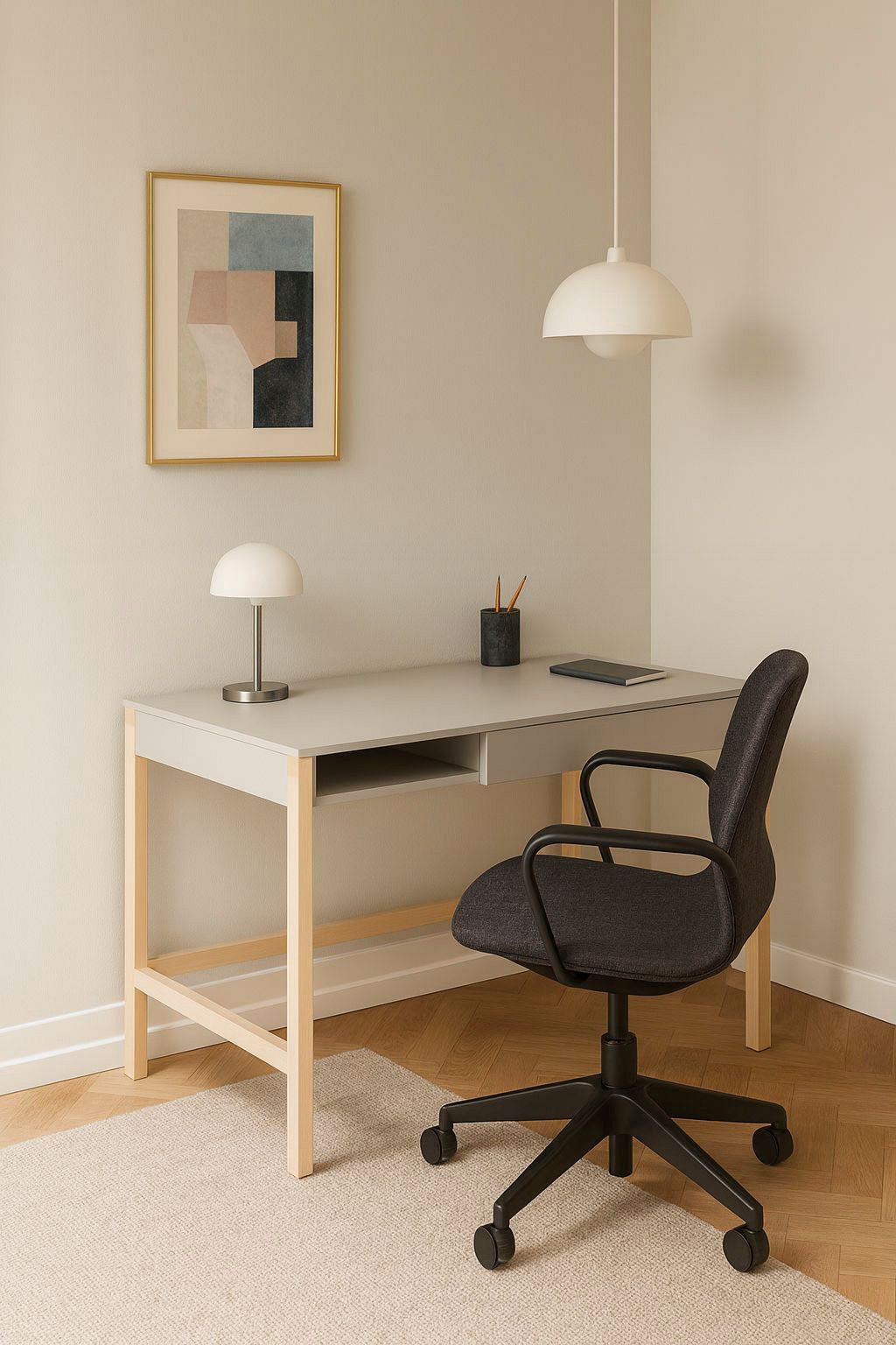Woodman Schreibtisch Northgate, im skandinavian Design, Breite 112 cm, FSC®-zertifiziert