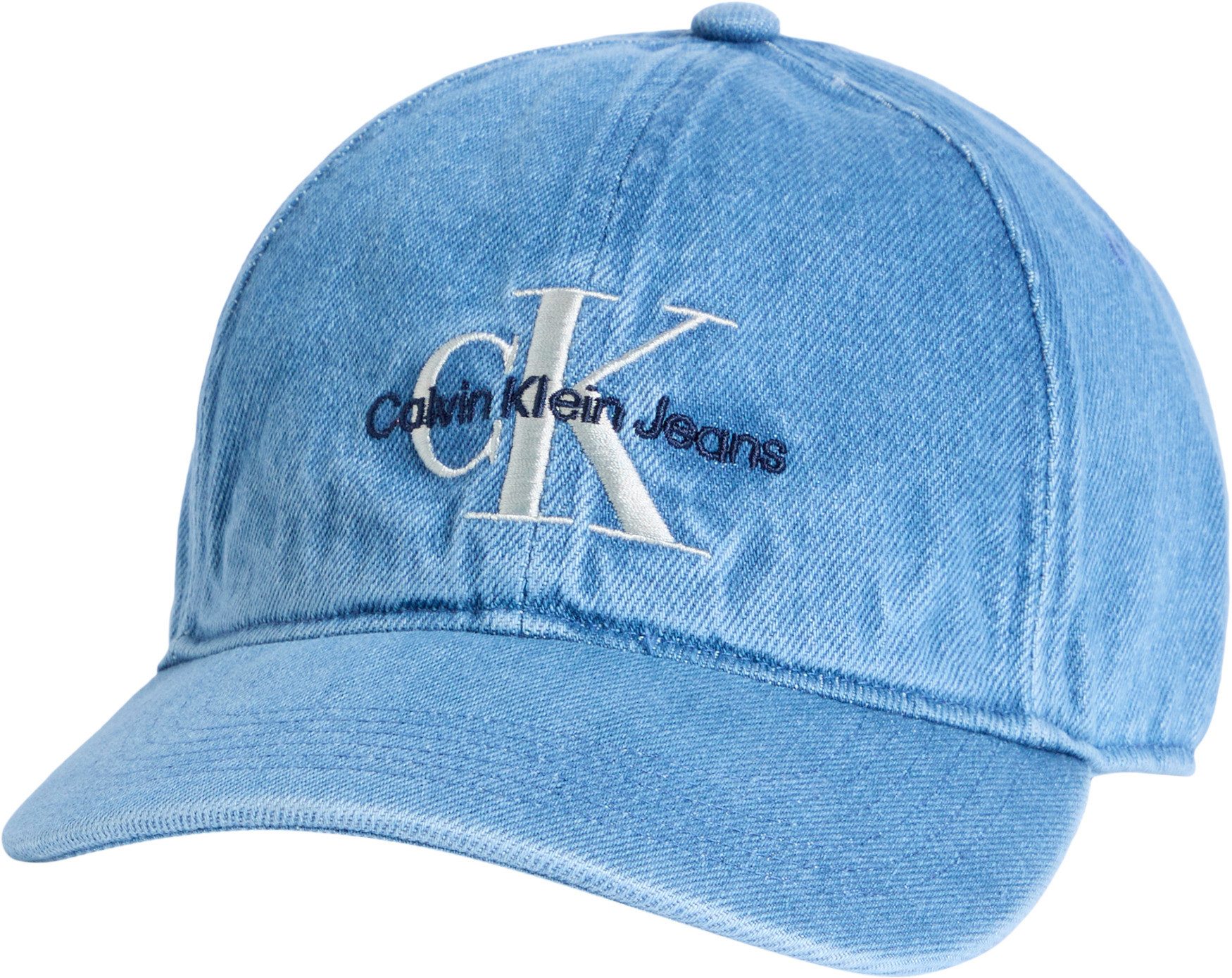 Calvin Klein Jeans Baseball Cap 6 PANEL MONO LOGO BB CAP in gewaschener Opt günstig online kaufen